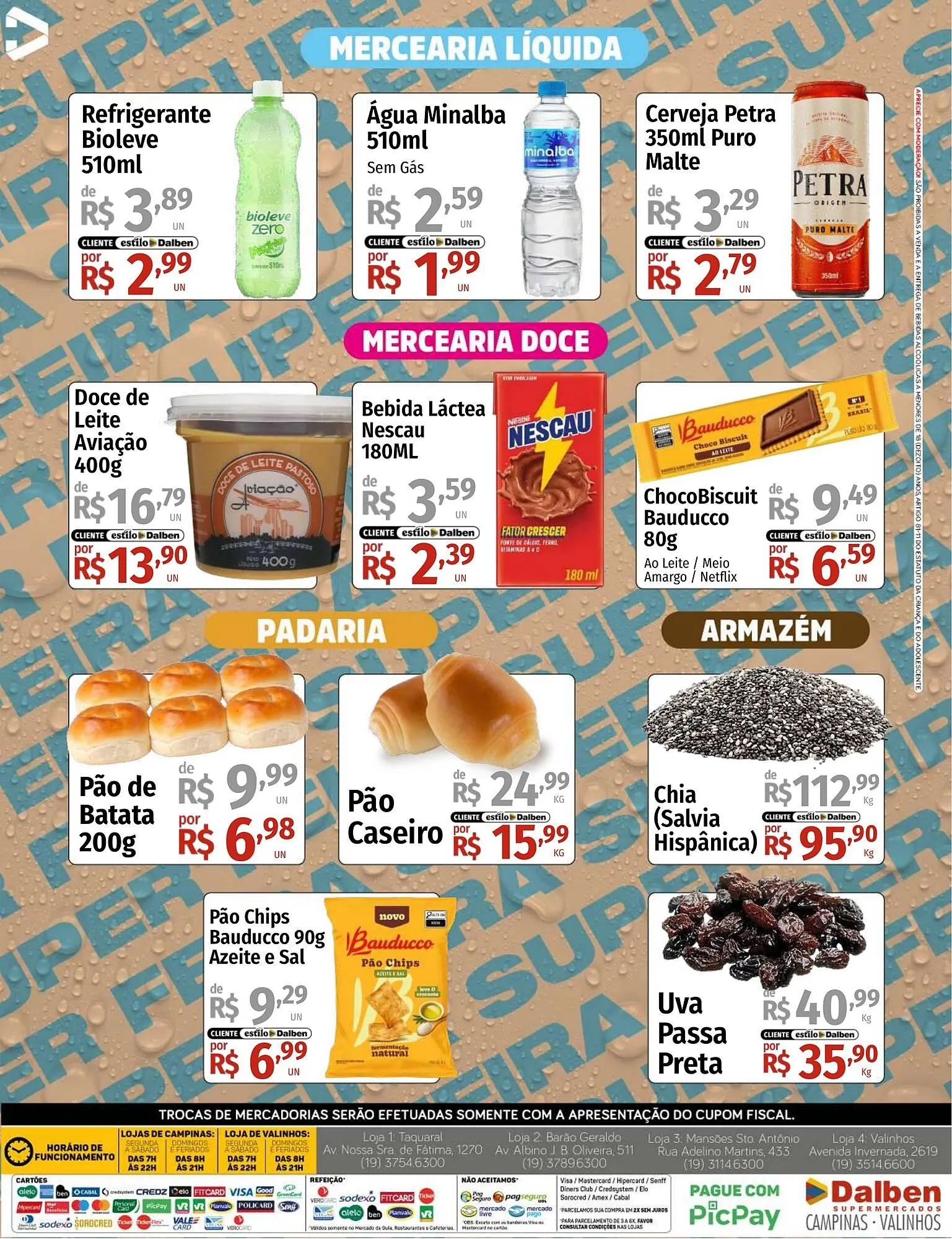 Encarte de Catálogo Supermercado Dalben 23 de fevereiro até 24 de fevereiro 2026 - Pagina 4