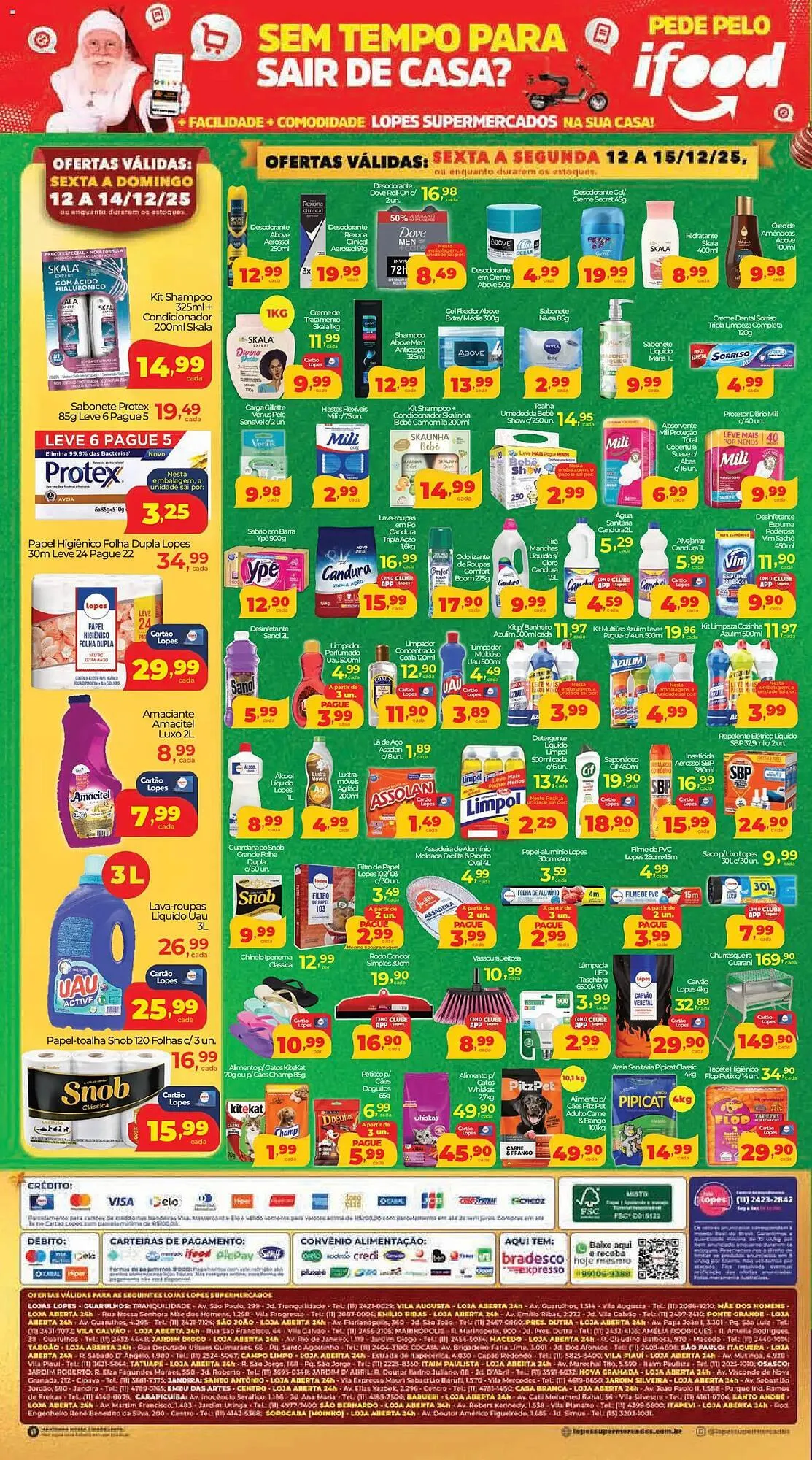 Encarte de Folheto Lopes Supermercados 12 de dezembro até 15 de dezembro 2025 - Pagina 4
