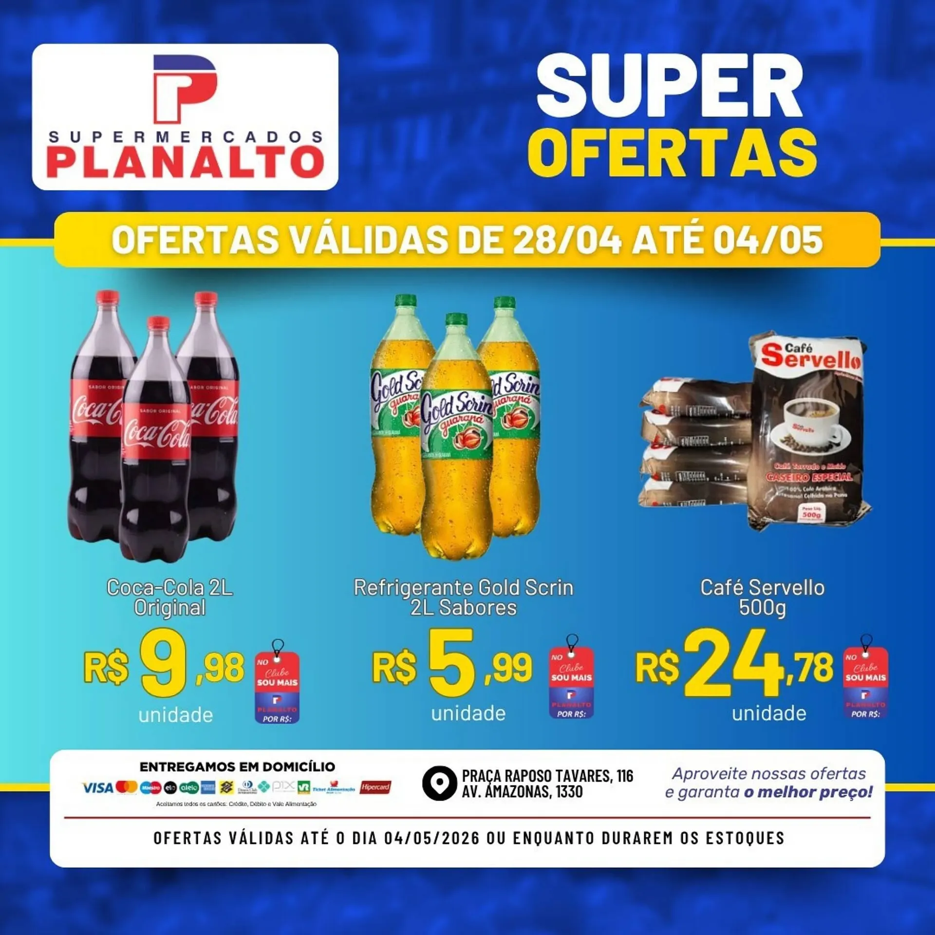 Encarte de Catálogo Supermercados Planalto 28 de abril até 4 de maio 2026 - Pagina 2