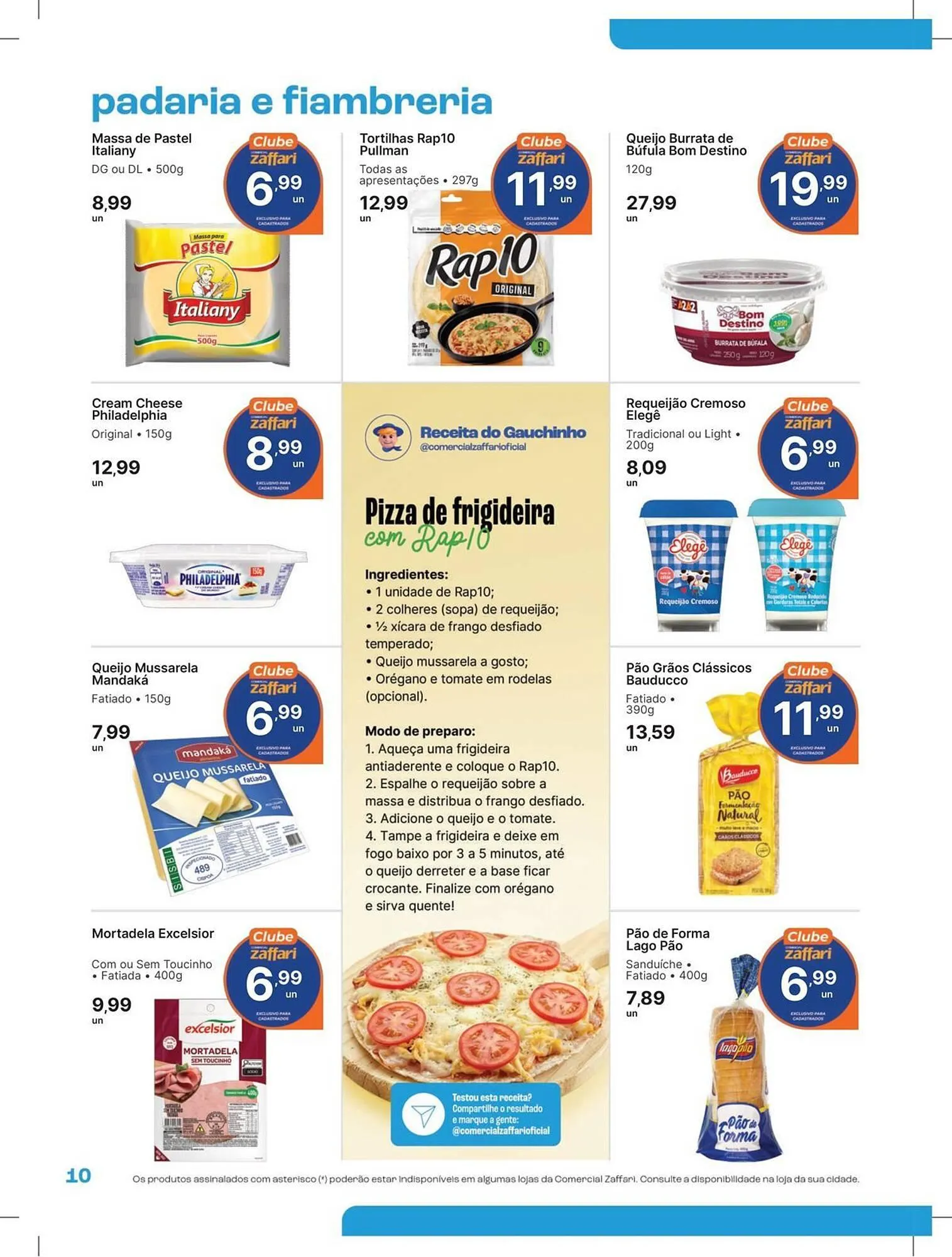 Encarte de Encarte Comercial Zaffari 30 de outubro até 9 de novembro 2025 - Pagina 10