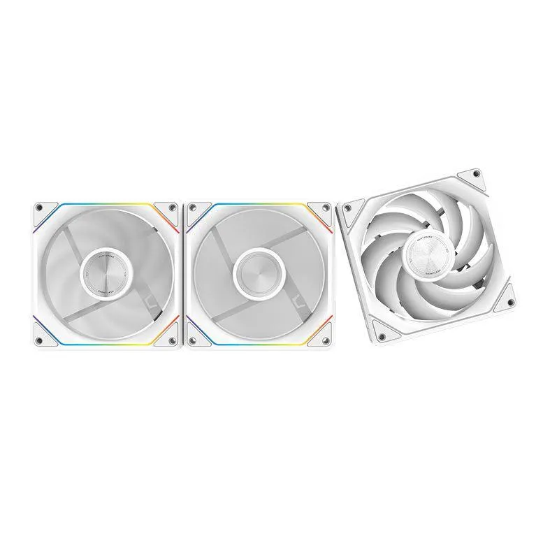 Kit Ventoinhas Magnéticas DarkFlash Gauss G16, ARGB, 4X120mm, Branco, G16-WHITE-4IN1