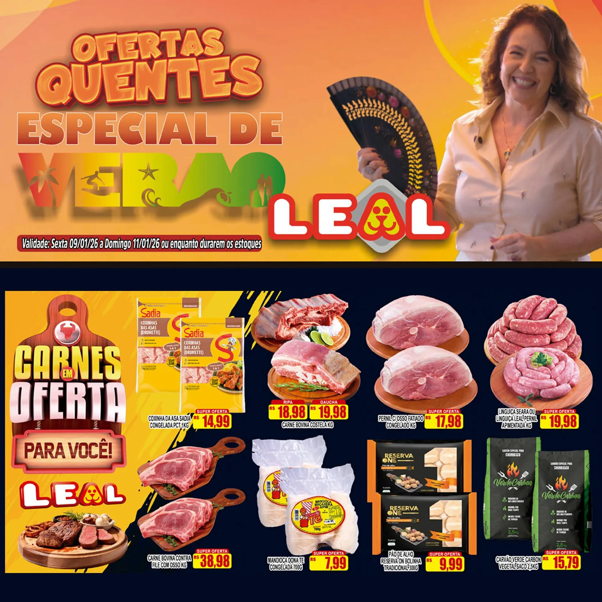 Encarte de Folheto Supermercado leal 9 de janeiro até 11 de janeiro 2026 - Pagina 2
