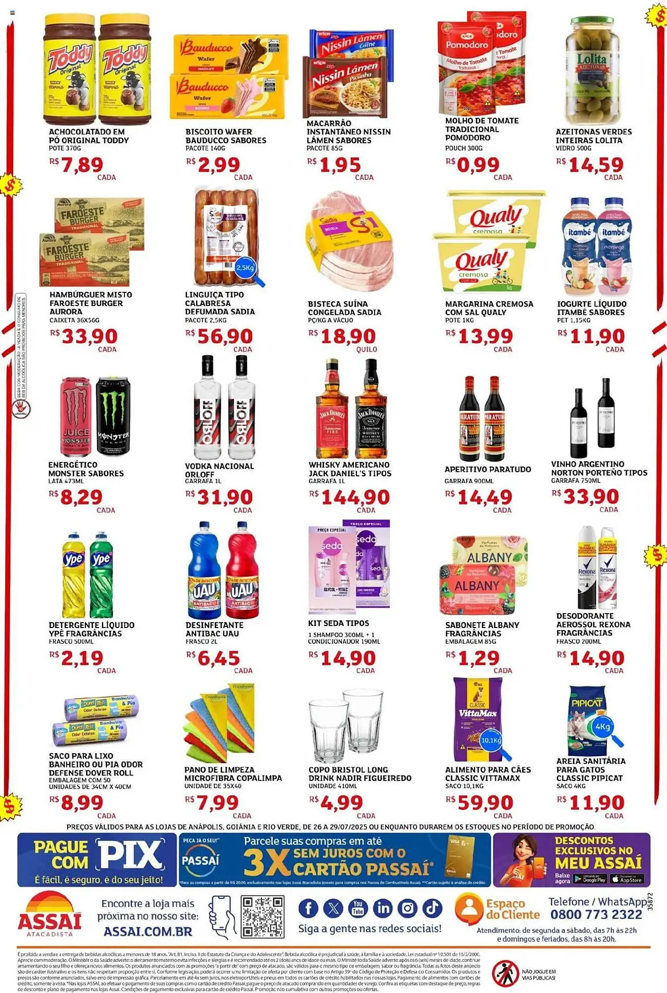 Encarte de Catálogo Assaí Atacadista 26 de julho até 30 de julho 2025 - Pagina 2