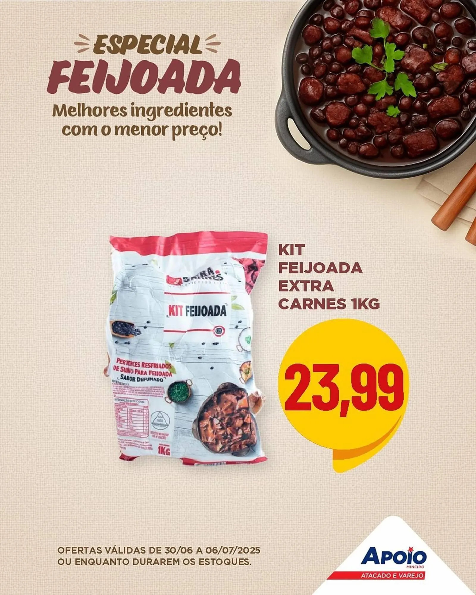 Encarte de Catálogo Apoio Mineiro 30 de junho até 6 de julho 2025 - Pagina 1