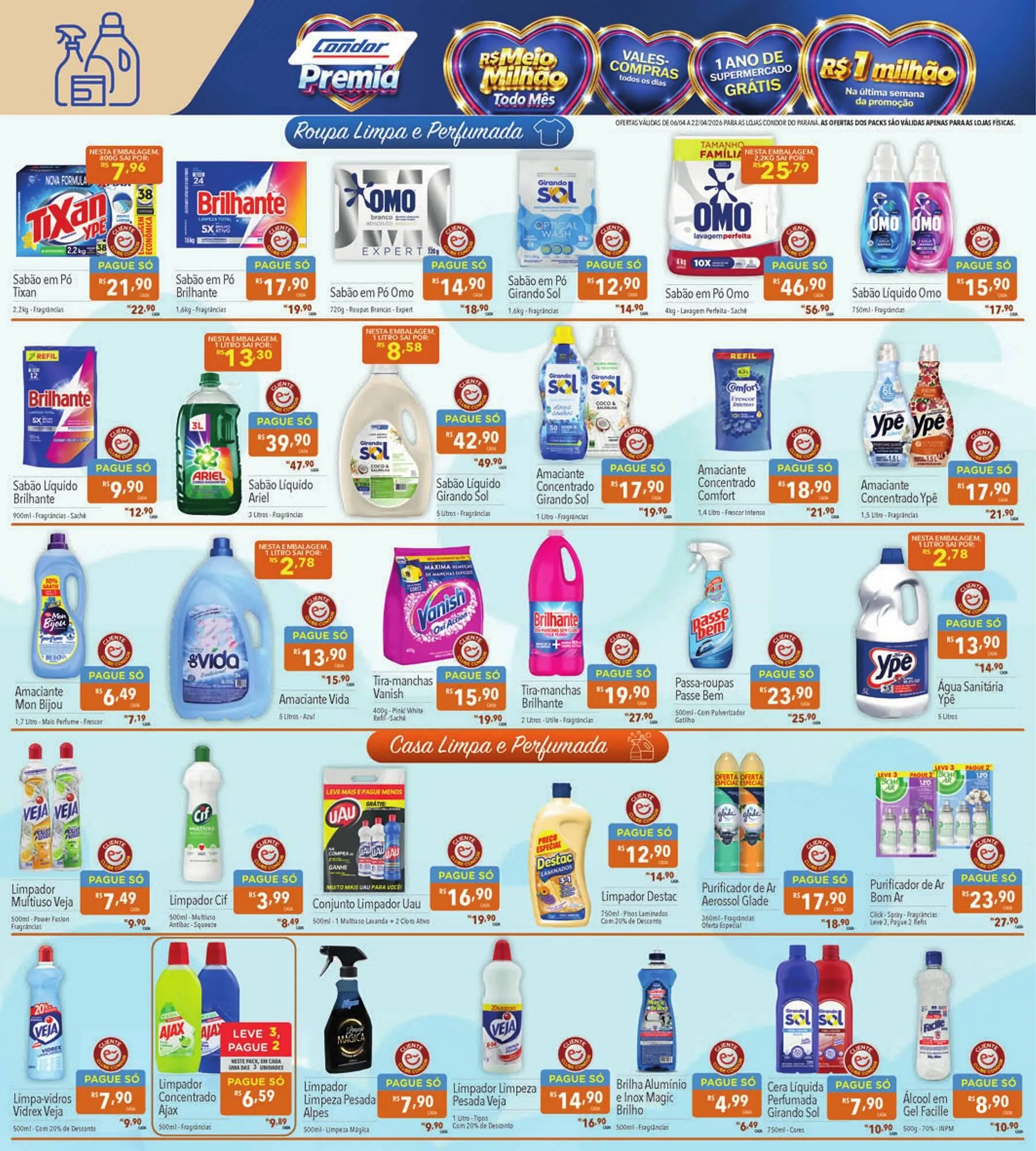Encarte de Catálogo Supermercados Condor 6 de abril até 22 de abril 2026 - Pagina 18