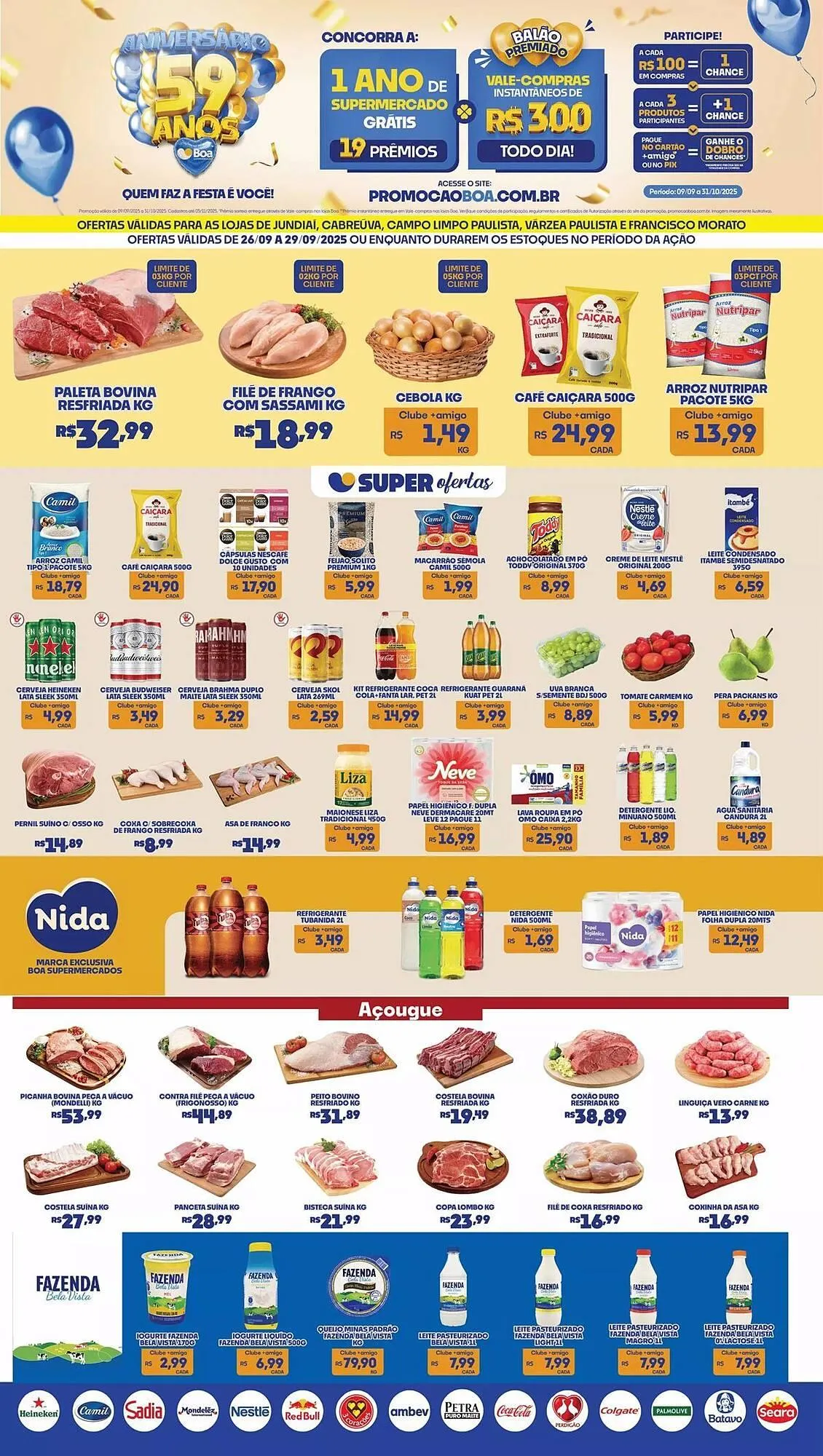 Tabloide Boa Supermercados - 1