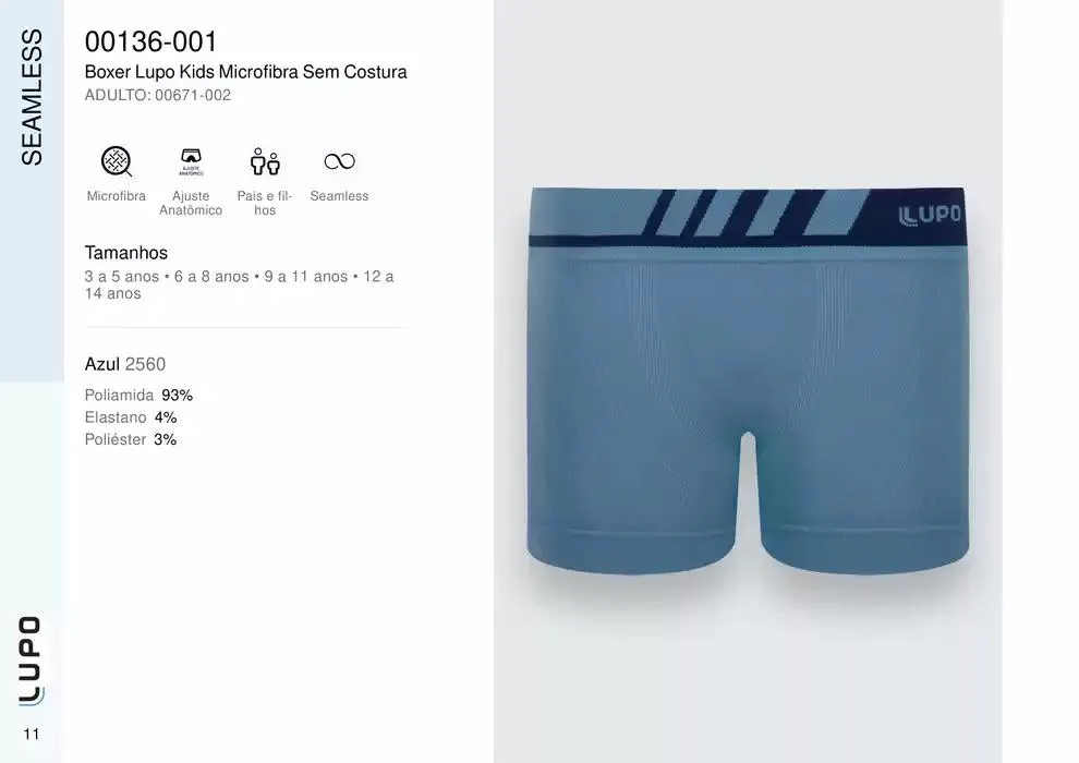 Encarte de Catálogo Underwear Kids 27 de fevereiro até 30 de junho 2025 - Pagina 12