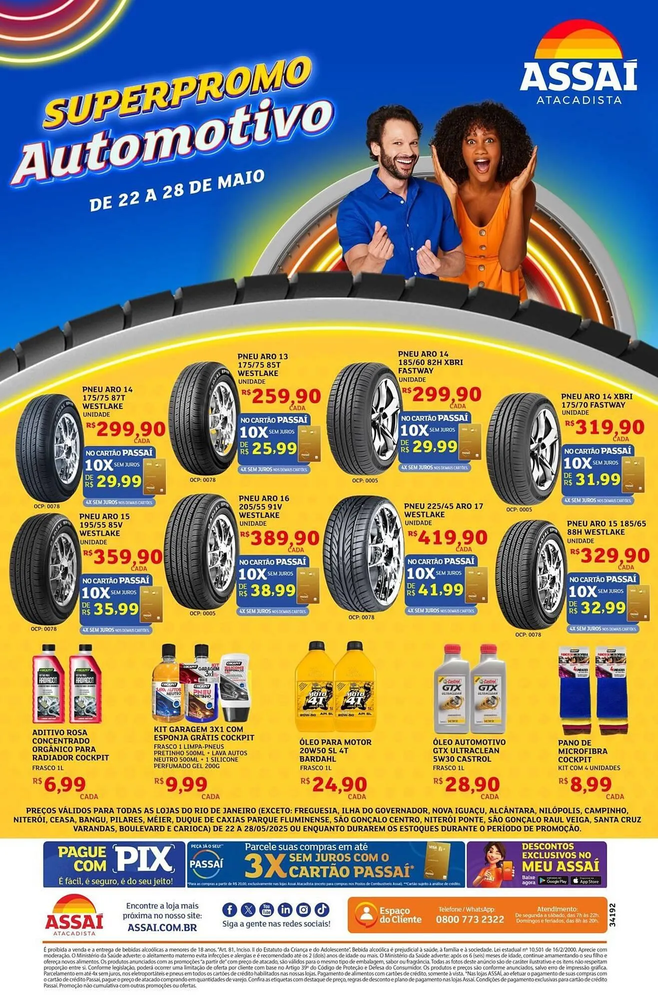 Encarte de Catálogo Assaí Atacadista 24 de maio até 28 de maio 2025 - Pagina 1