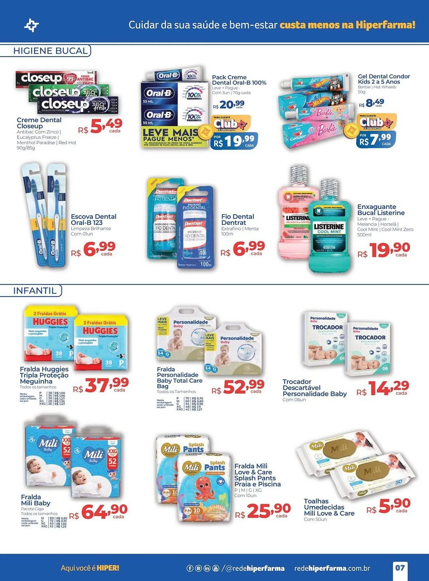 Encarte de Catálogo Hiper Farma 9 de dezembro até 4 de janeiro 2026 - Pagina 7