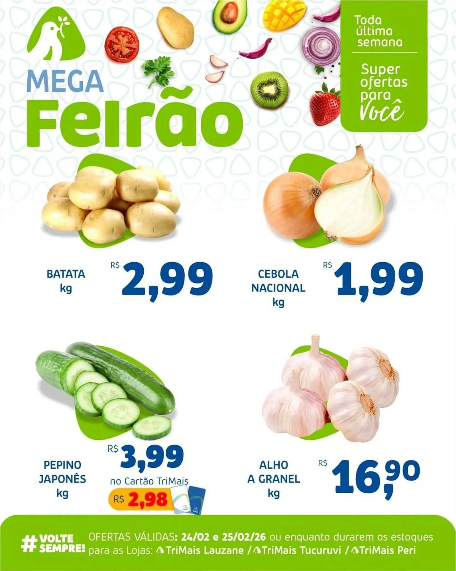Encarte de Catálogo Trimais Supermercado 24 de fevereiro até 25 de fevereiro 2026 - Pagina 4