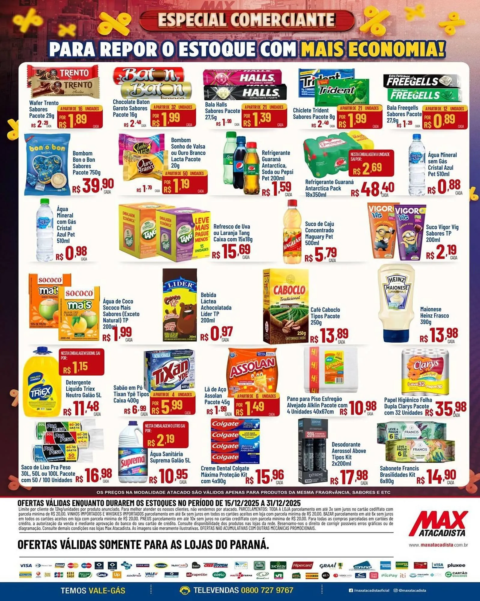 Encarte de Encarte Max Atacadista 15 de dezembro até 31 de dezembro 2025 - Pagina 4