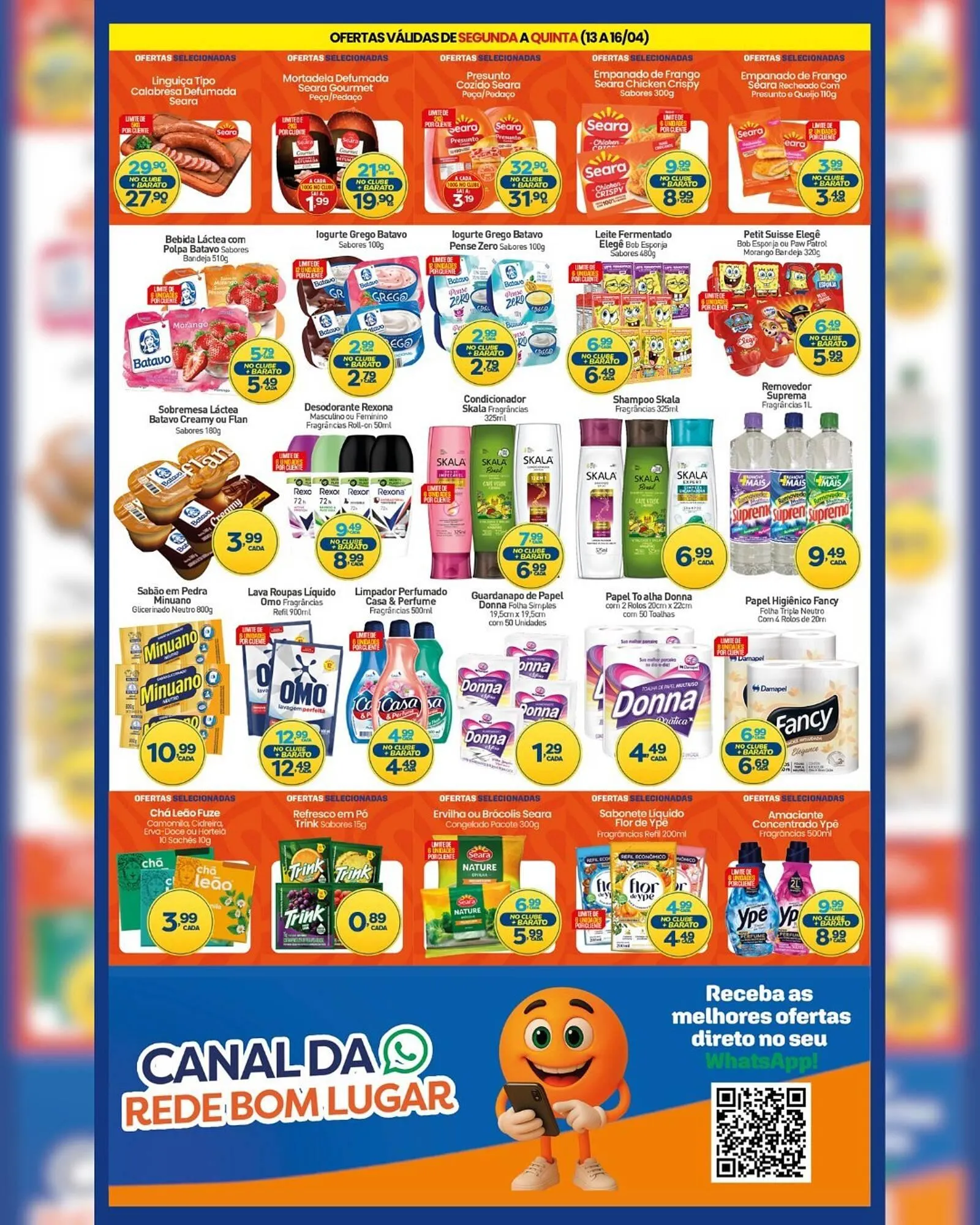 Encarte de Folheto Rede Bom Lugar 13 de abril até 16 de abril 2026 - Pagina 4