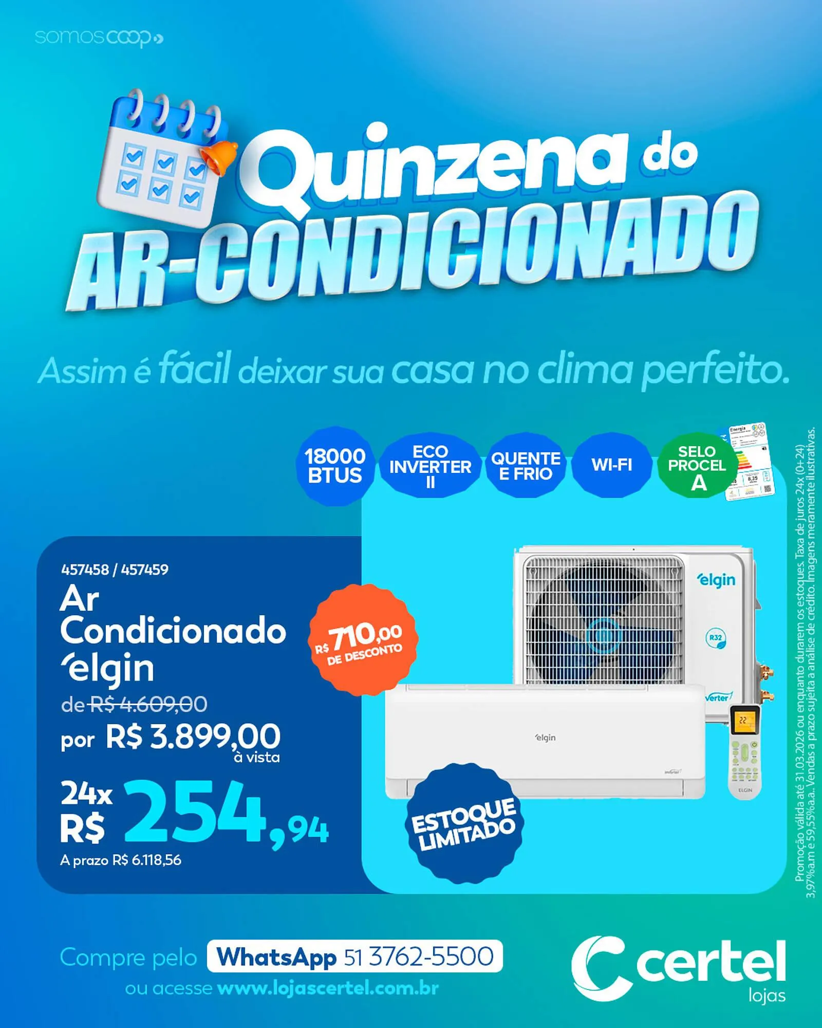 Encarte de Folheto Lojas Certel 25 de março até 31 de março 2026 - Pagina 3