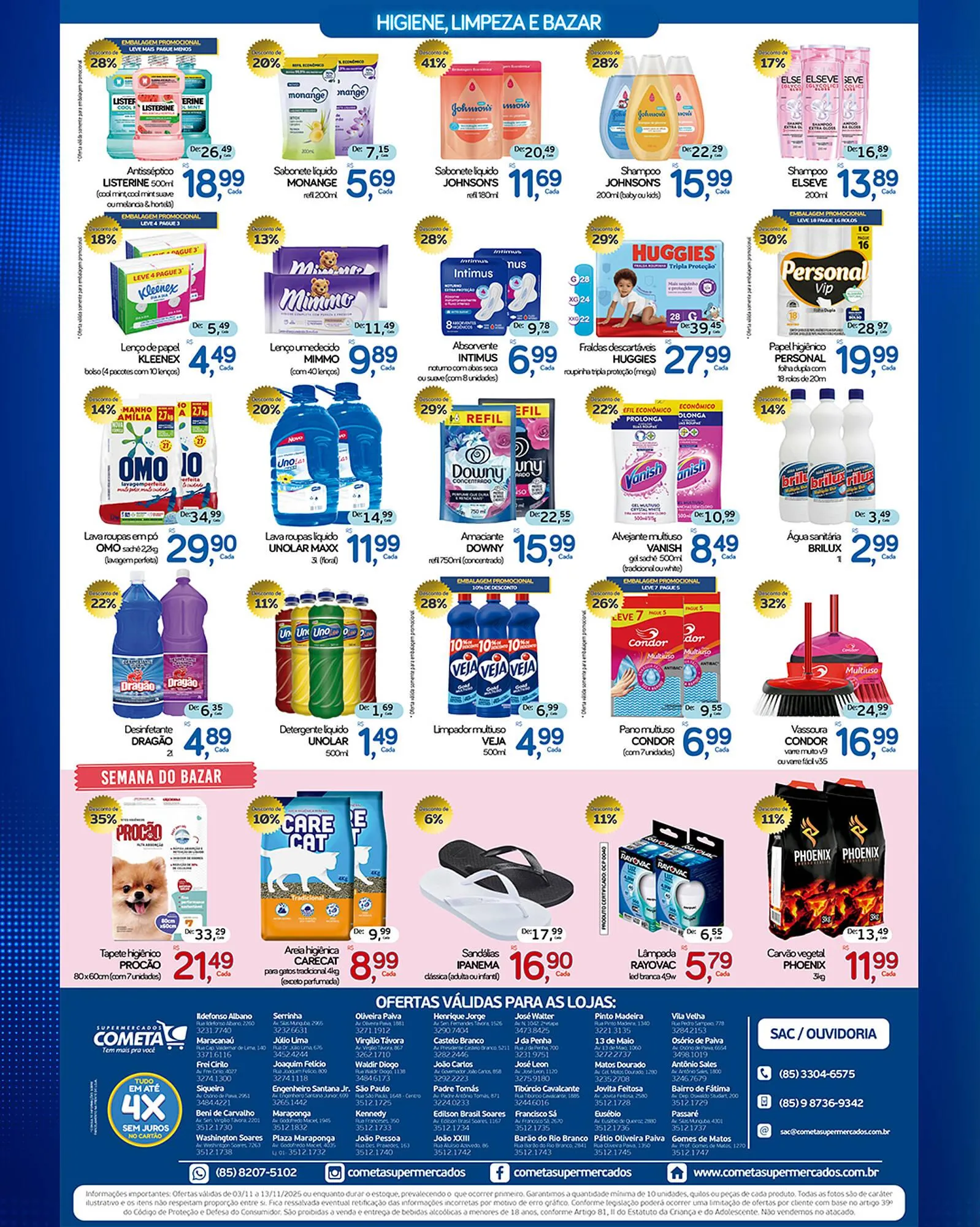 Encarte de Encarte Cometa Supermercados 3 de novembro até 13 de novembro 2025 - Pagina 5
