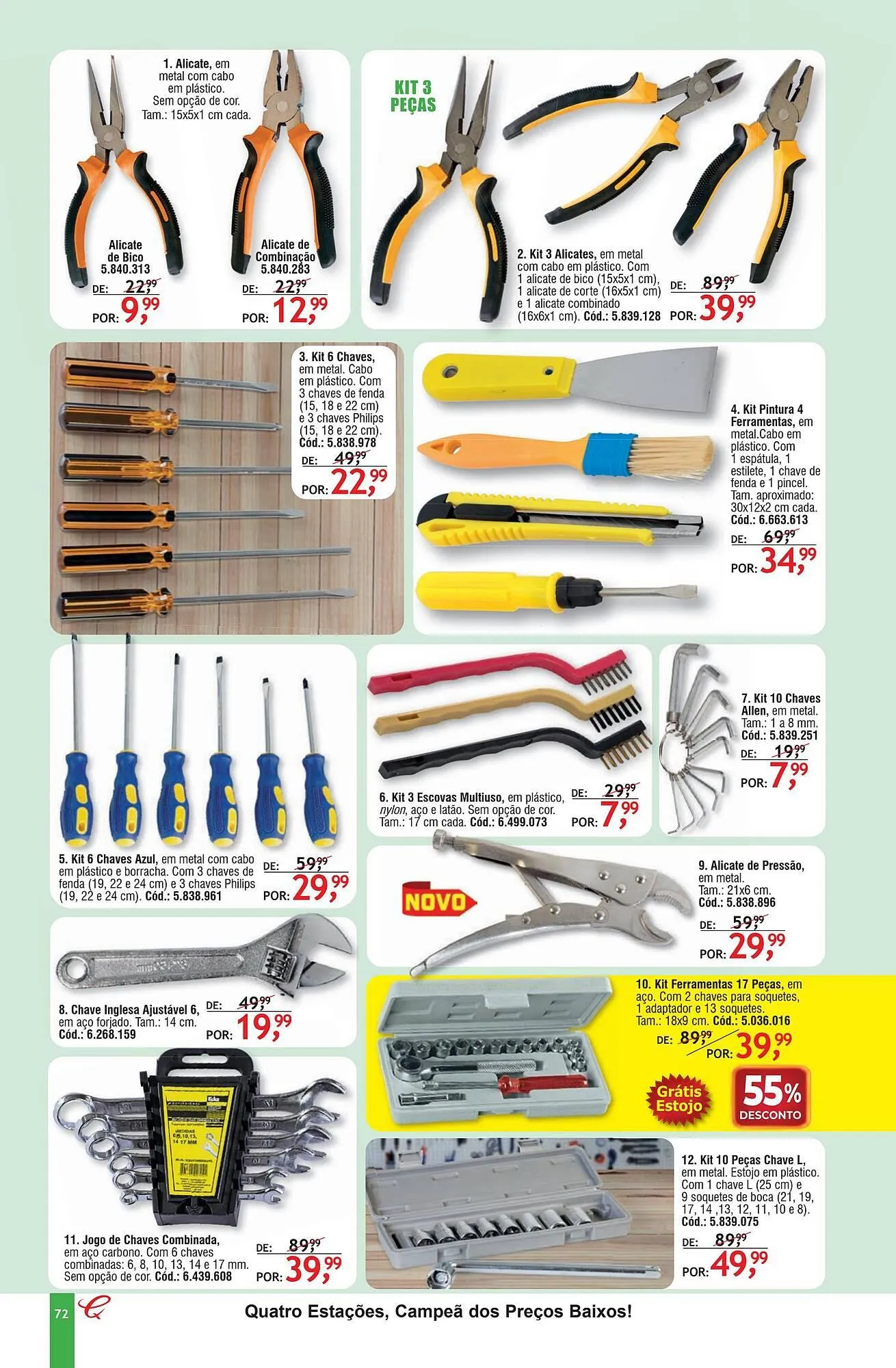 Encarte de Revista Quatro Estações 16 de janeiro até 28 de fevereiro 2026 - Pagina 68