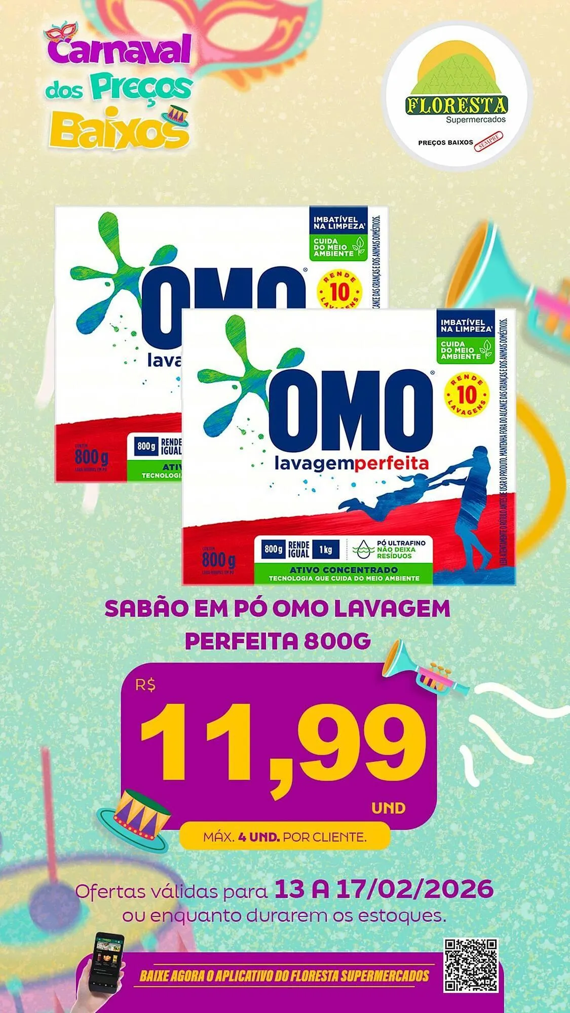 Encarte de Catálogo Floresta Supermercados 13 de fevereiro até 17 de fevereiro 2026 - Pagina 10