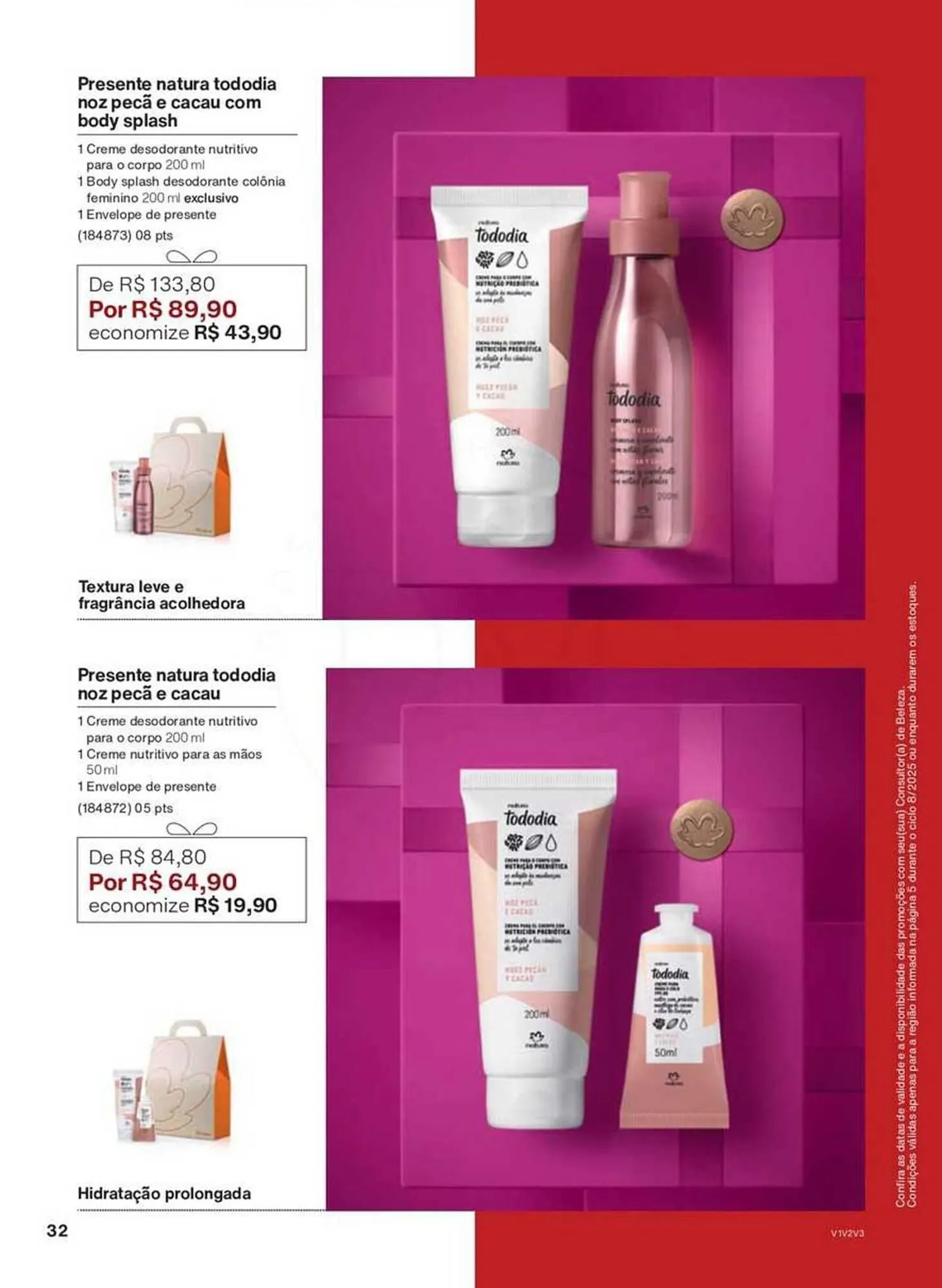 Encarte de Catálogo Natura 24 de abril até 30 de maio 2025 - Pagina 32