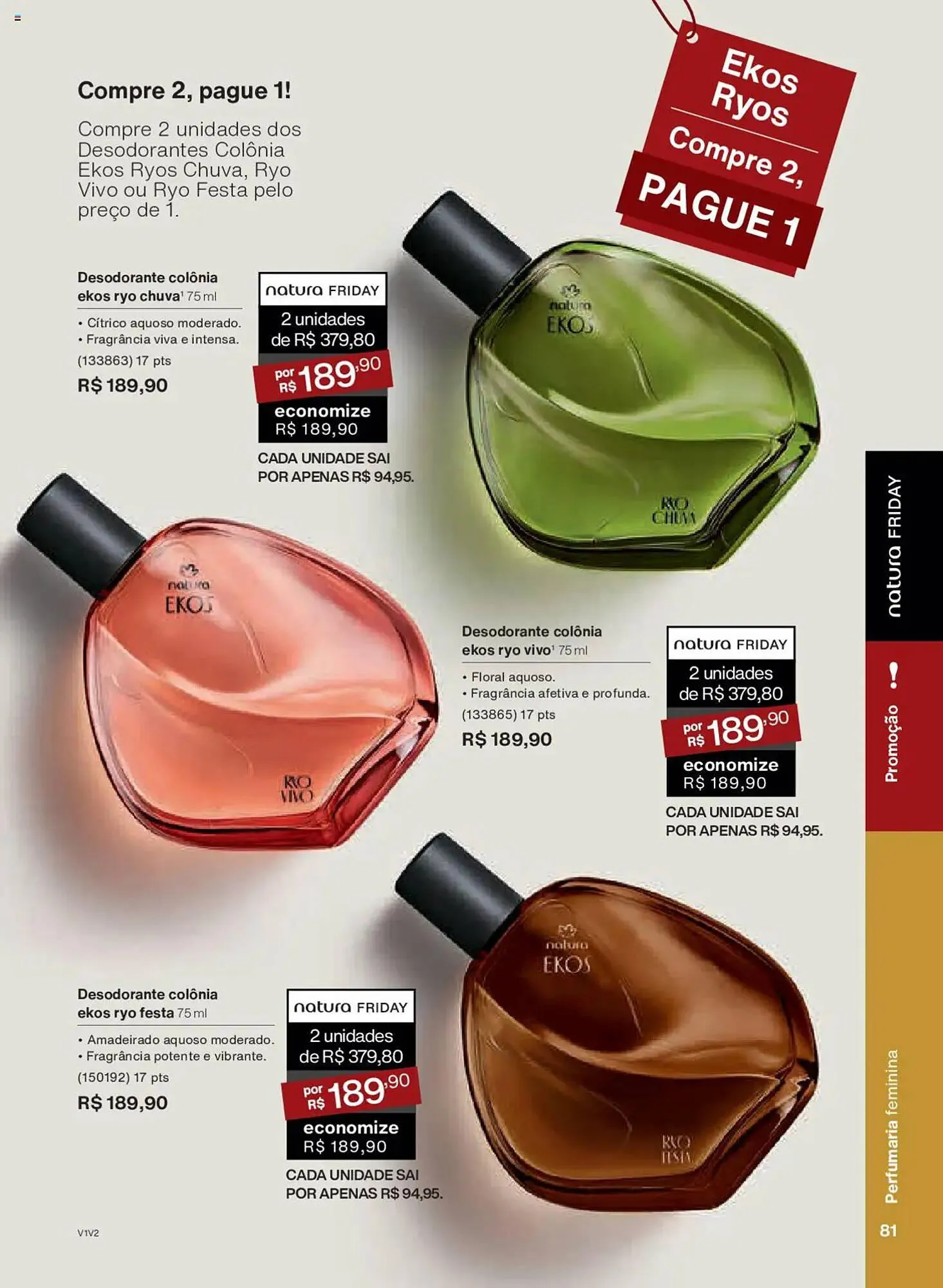 Encarte de Catálogo Natura 14 de outubro até 4 de novembro 2025 - Pagina 81