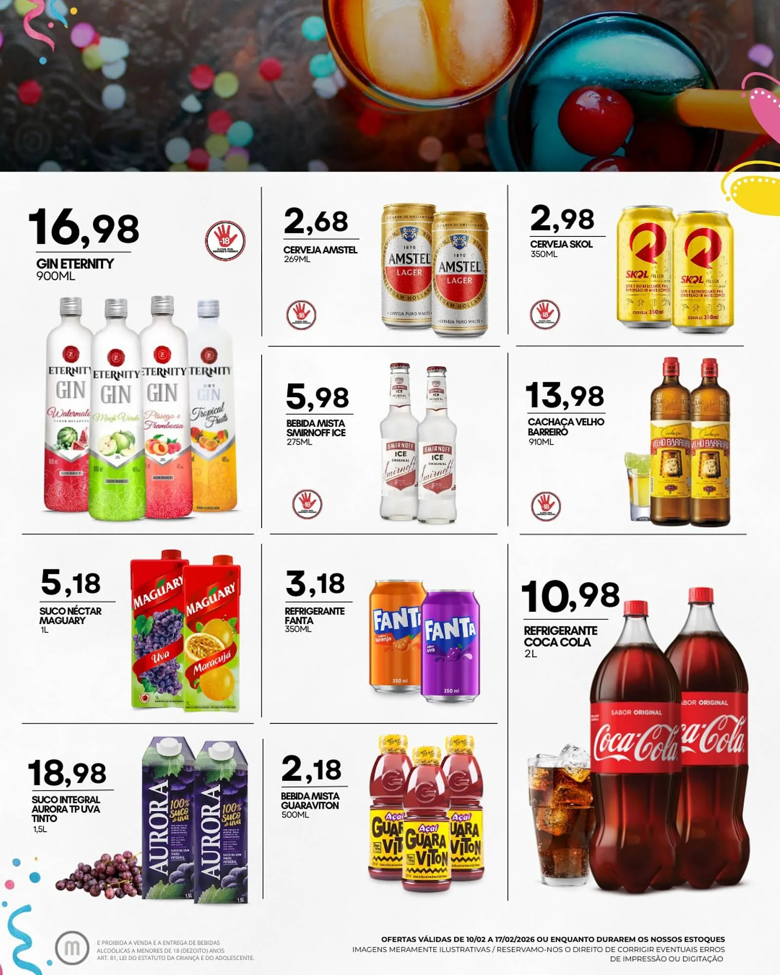 Encarte de Folheto Mercadão Atacadista 10 de fevereiro até 17 de fevereiro 2026 - Pagina 2