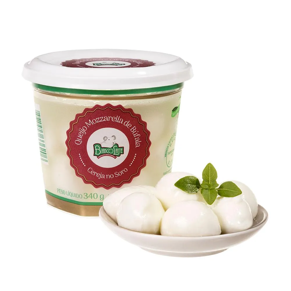 Queijo Muçarela De Búfala No Soro Bianco Latte 160 G | Oba Hortifruti