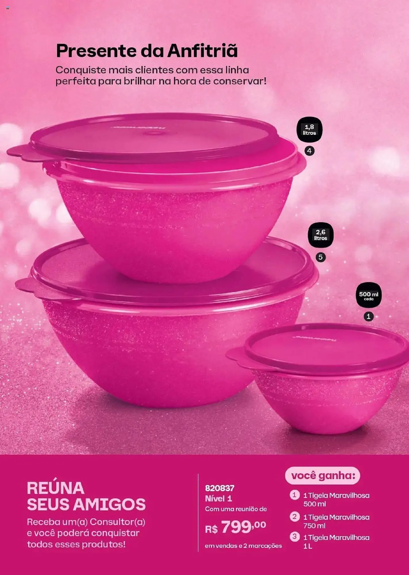 Encarte de Catálogo Tupperware 1 de agosto até 31 de agosto 2025 - Pagina 58