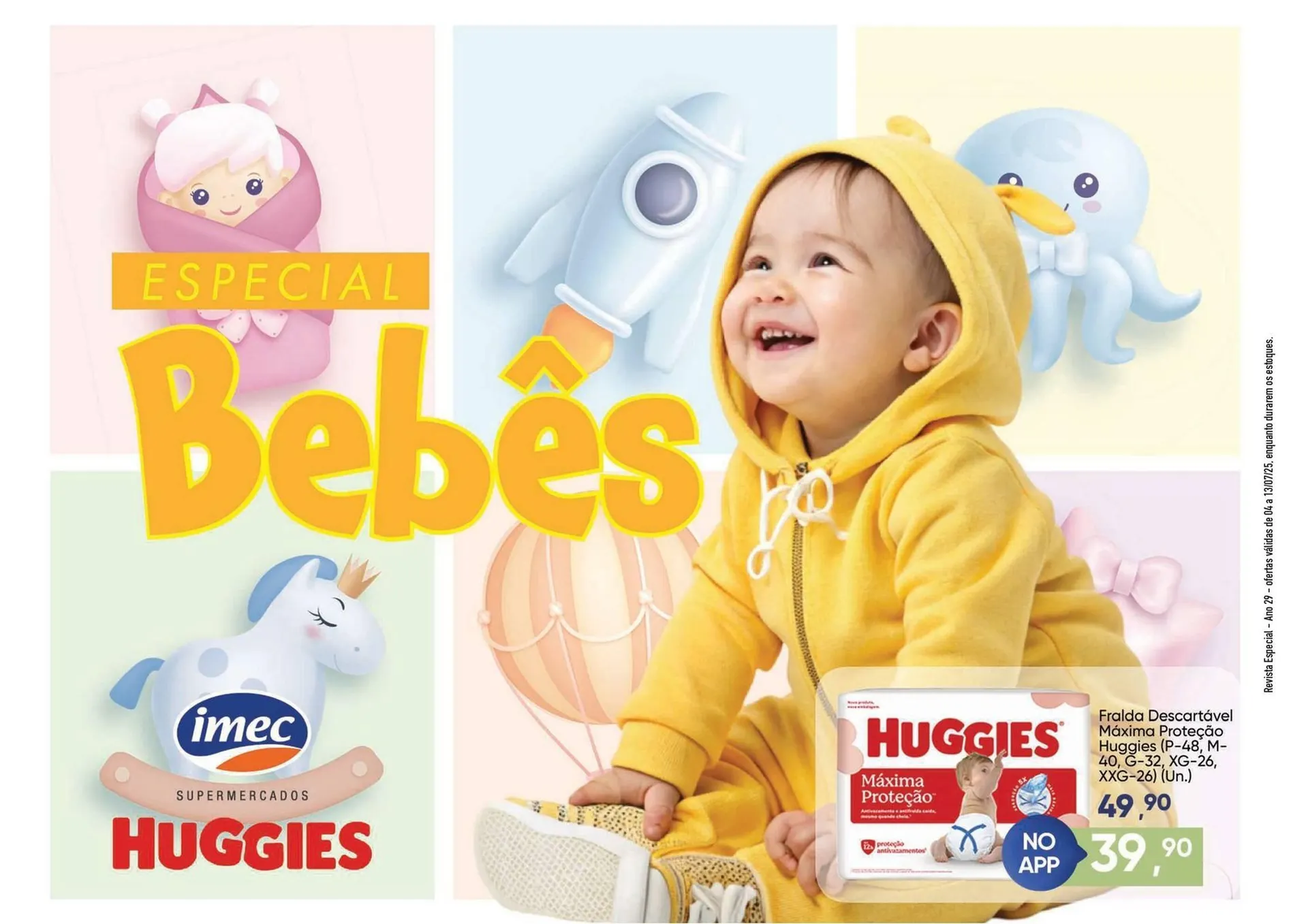 Encarte de Catálogo Imec Supermercados 4 de julho até 13 de julho 2025 - Pagina 1