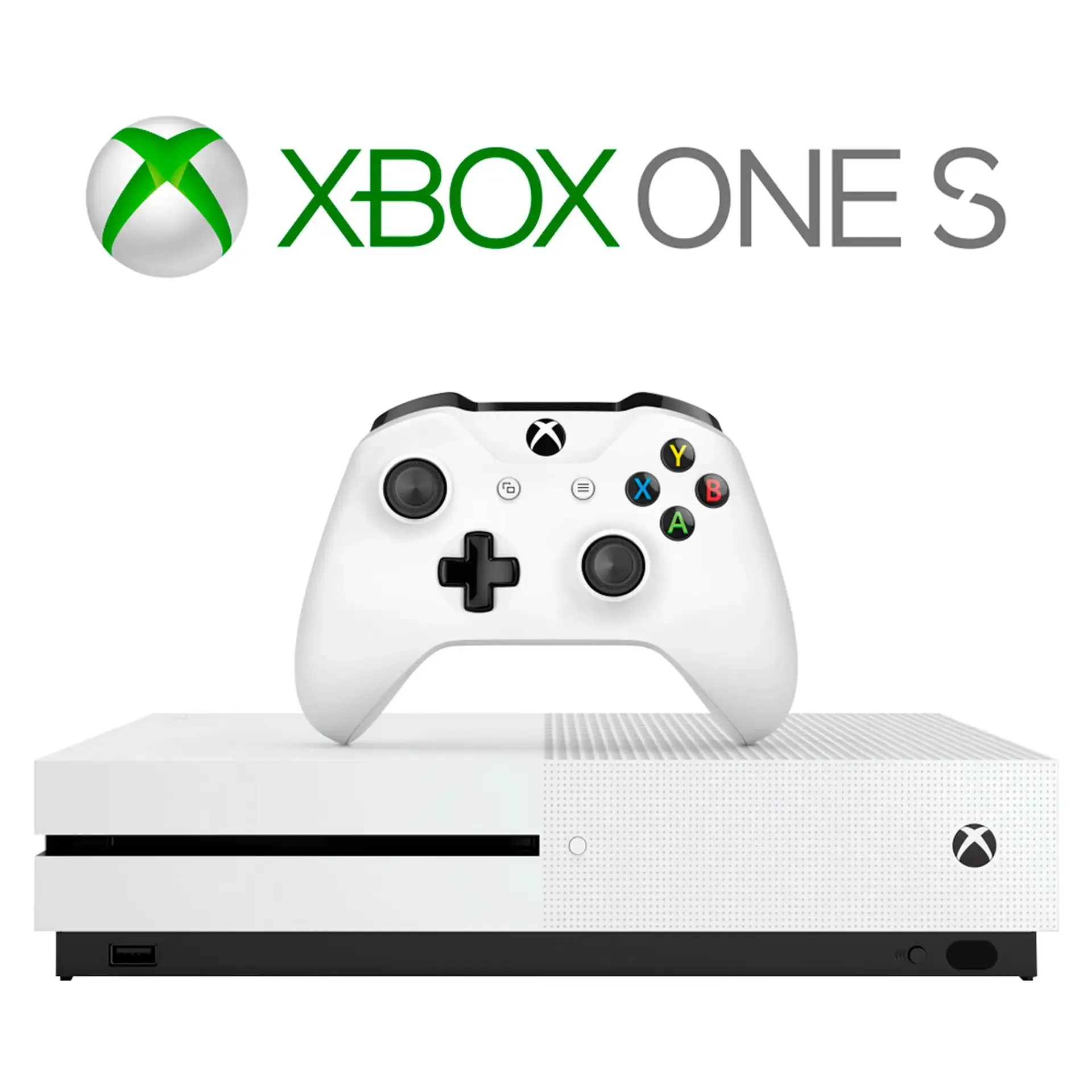 Console Xbox One S 1TB 1 Controle Sem Fio 234-00007 - Branco - Bivolt