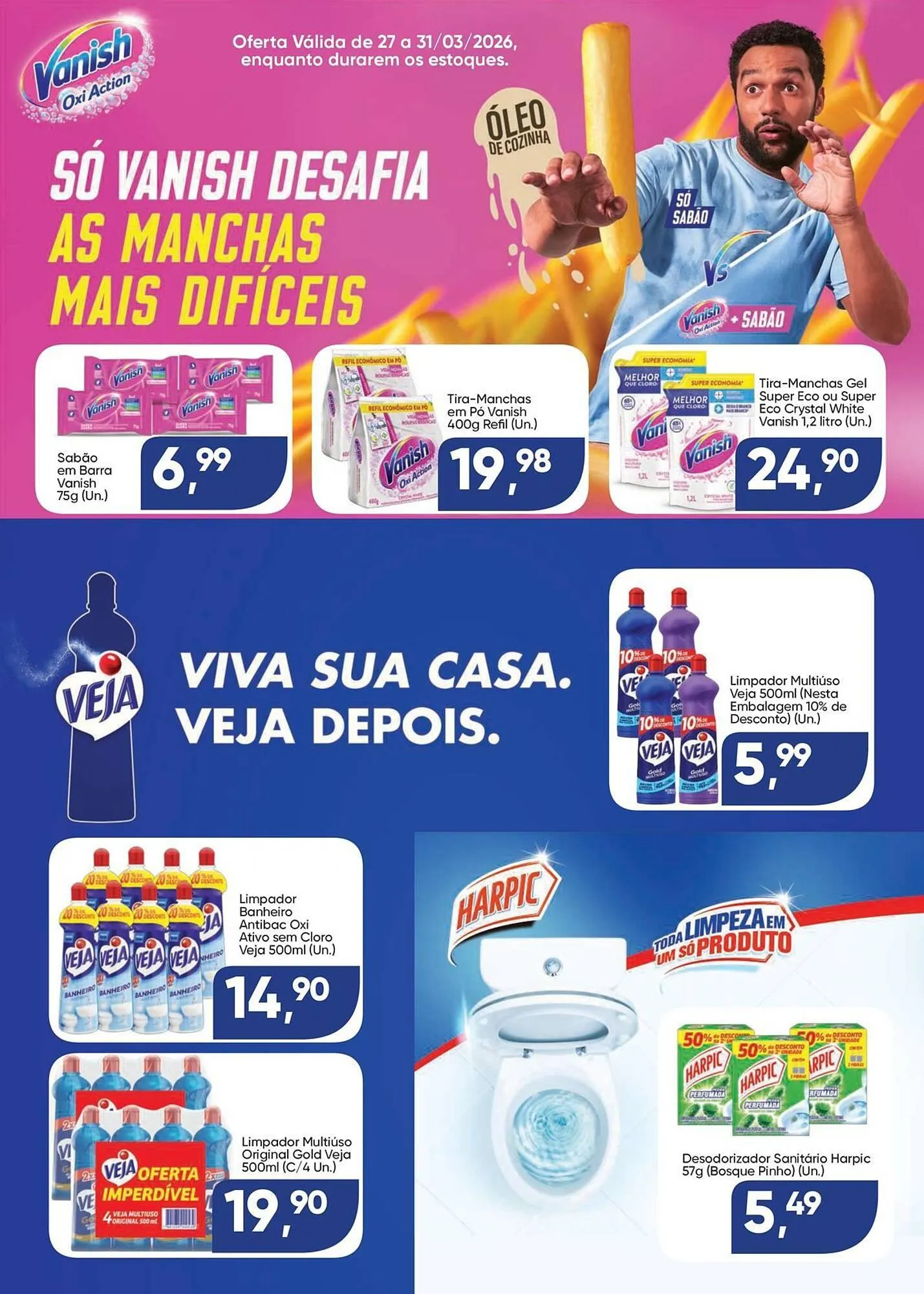 Encarte de Catálogo Imec Supermercados 27 de março até 31 de março 2026 - Pagina 1