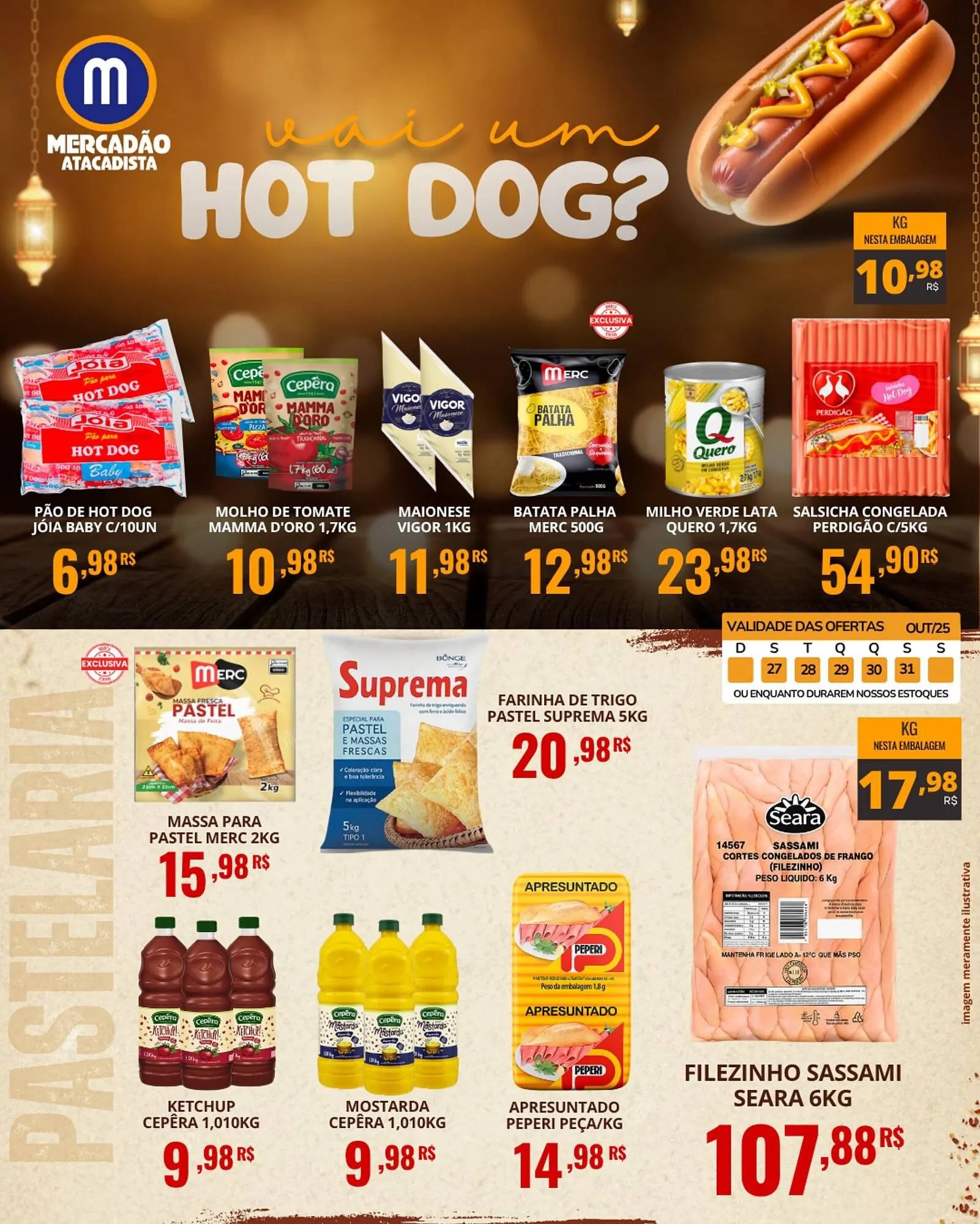 Encarte de Folheto Mercadão Atacadista 27 de outubro até 31 de outubro 2025 - Pagina 3