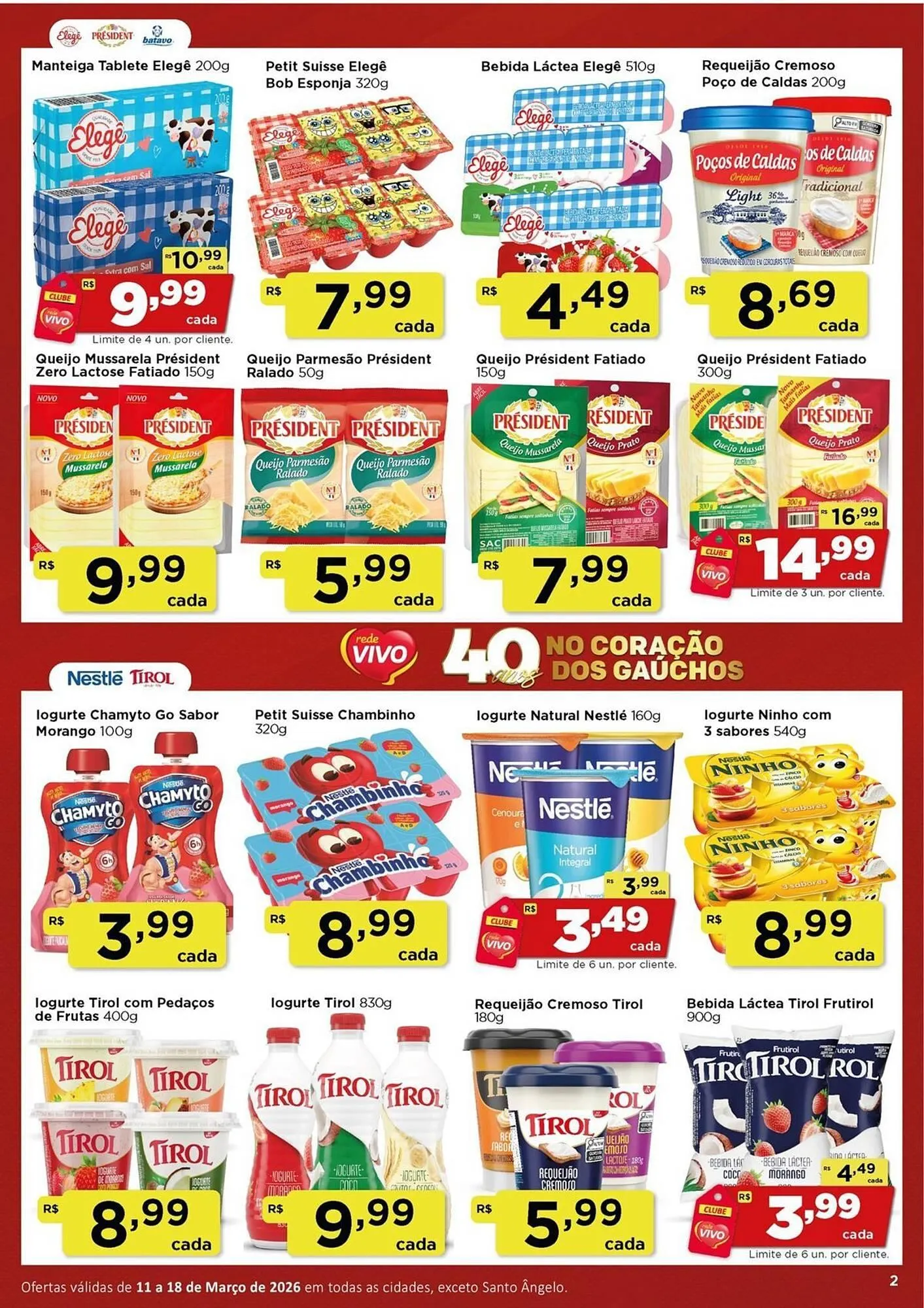 Encarte de Encarte Rede Vivo 11 de março até 18 de março 2026 - Pagina 2