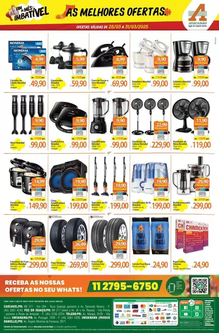 Encarte de Ótima oferta para todos os clientes 28 de março até 31 de março 2025 - Pagina 4