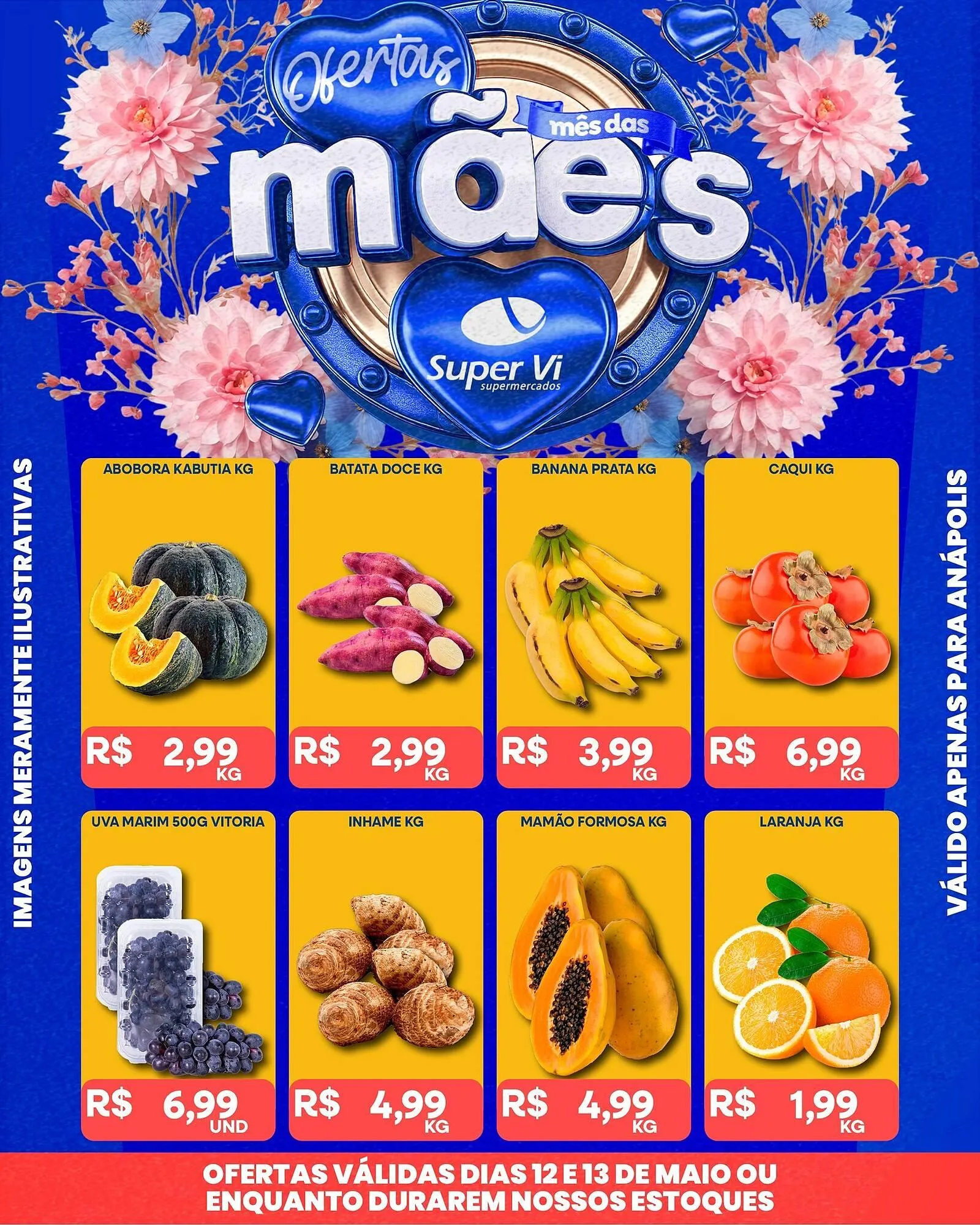 Encarte de Catálogo Super Vi Supermercados 12 de maio até 13 de maio 2026 - Pagina 1