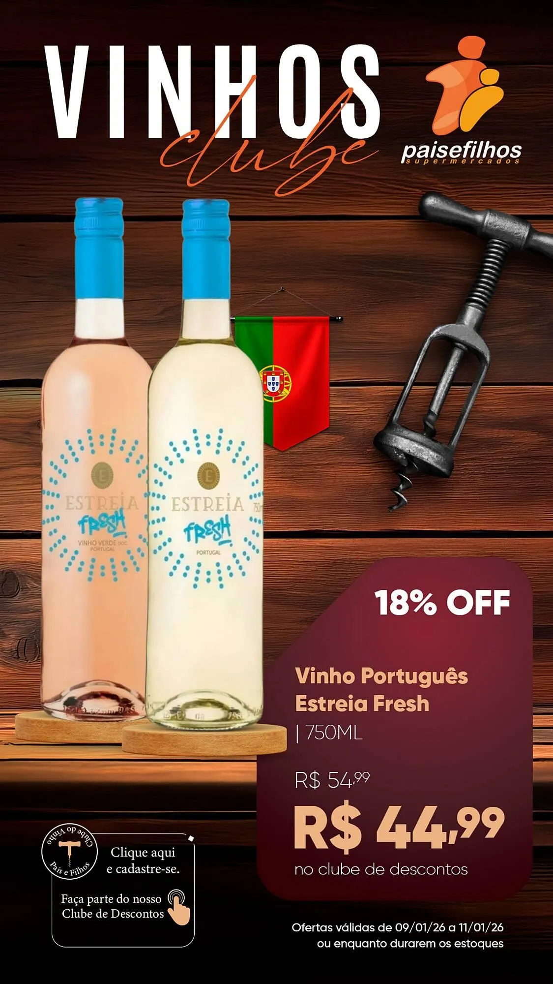 Encarte de Catálogo Pais e Filhos Supermercados 9 de janeiro até 11 de janeiro 2026 - Pagina 7