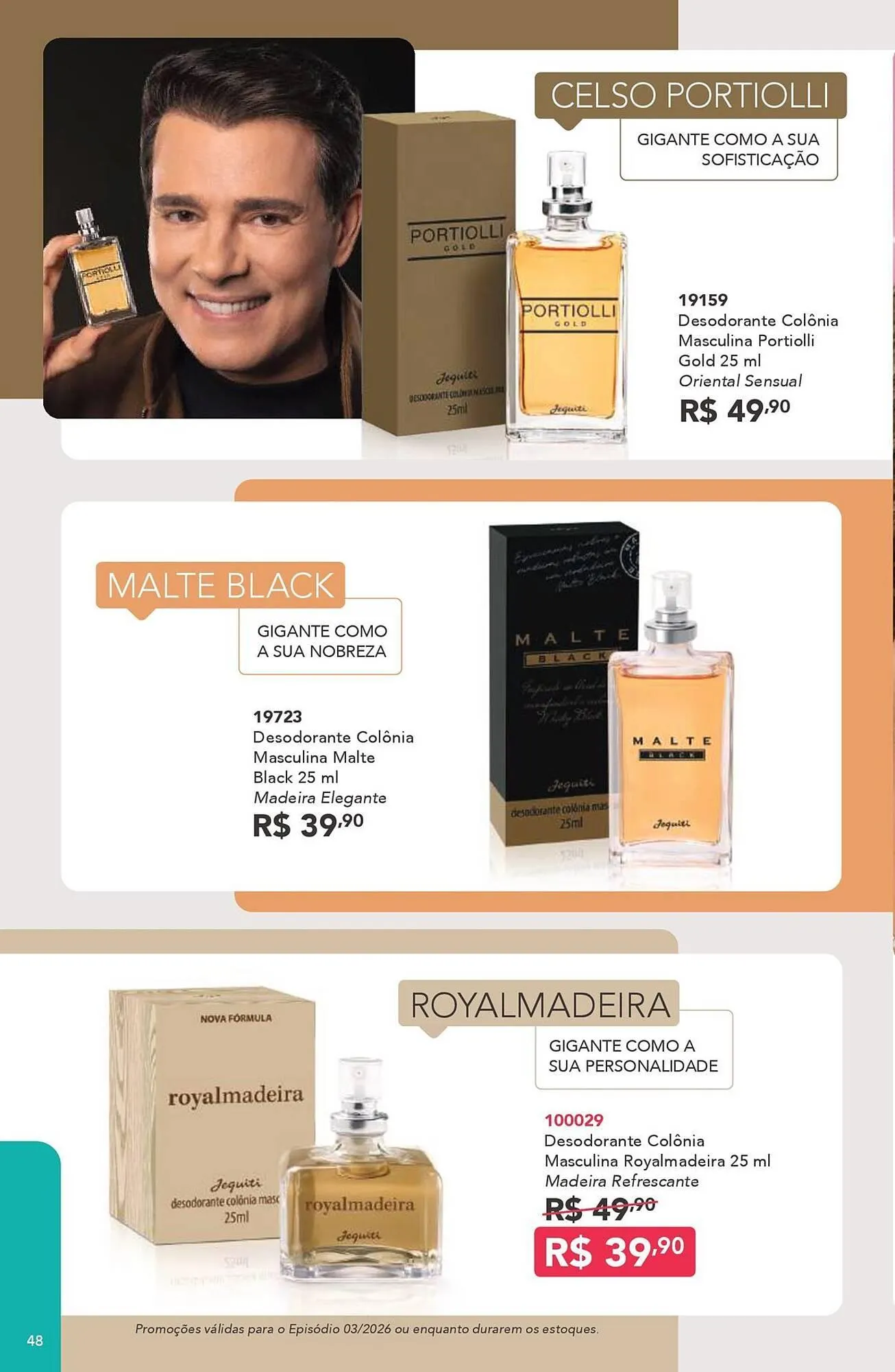 Encarte de Catálogo Jequiti 2 de março até 31 de março 2026 - Pagina 48