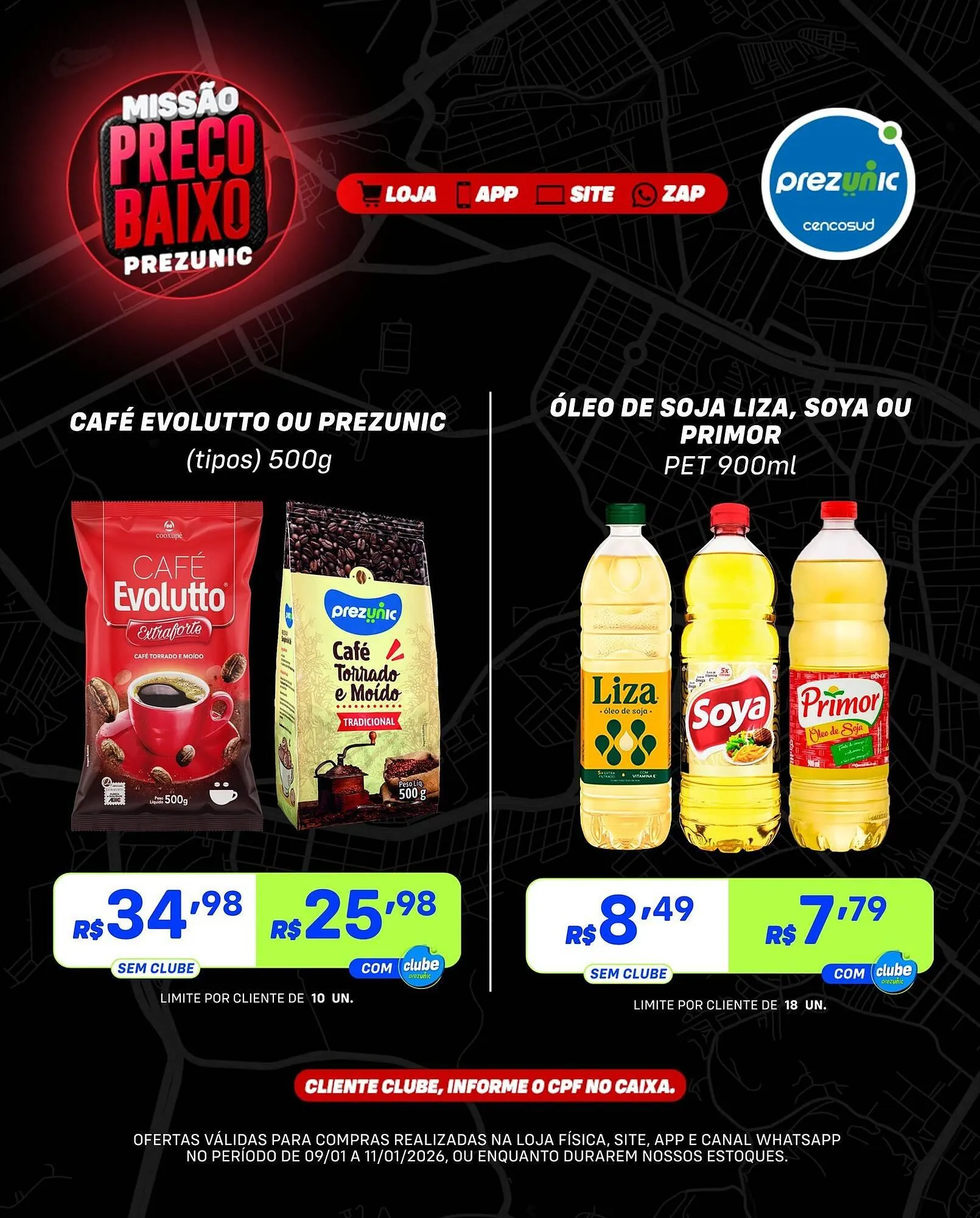 Encarte de Encarte Prezunic 9 de janeiro até 11 de janeiro 2026 - Pagina 4