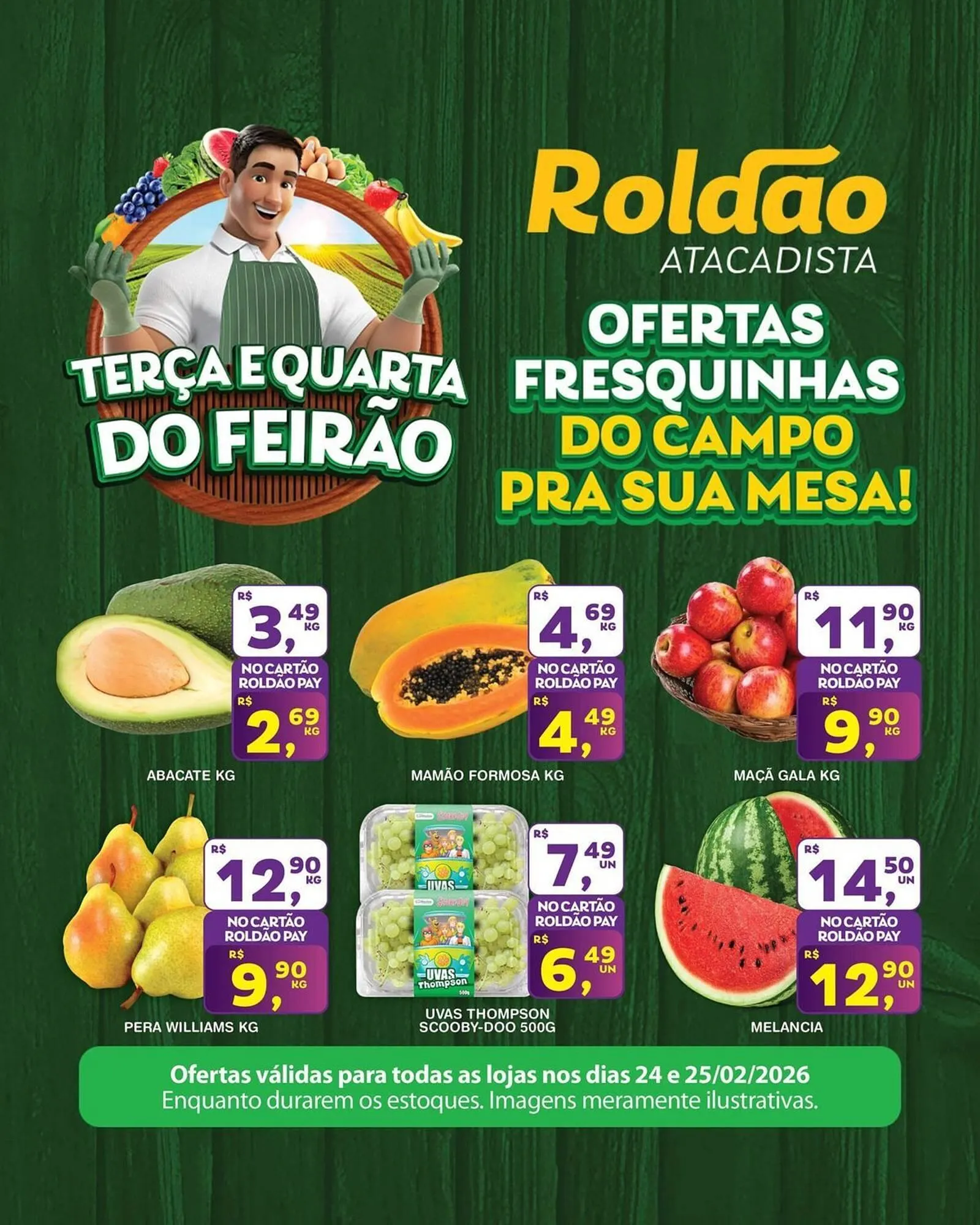 Encarte de Folheto Roldão 24 de fevereiro até 25 de fevereiro 2026 - Pagina 1