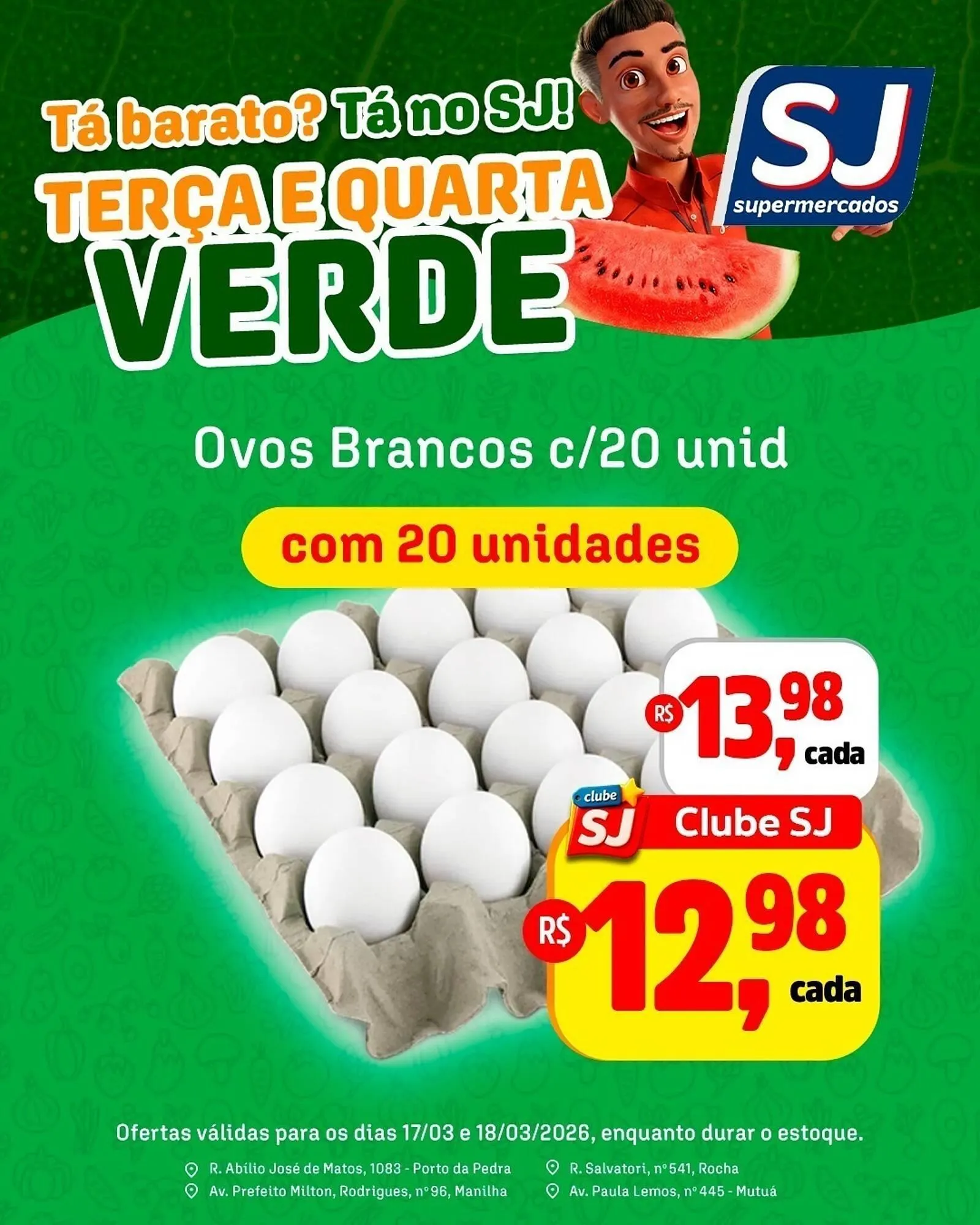 Encarte de Encarte Sj Supermercados 17 de março até 18 de março 2026 - Pagina 2