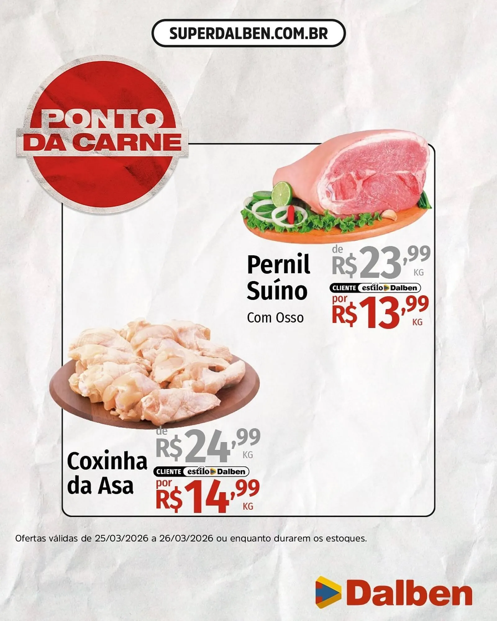 Encarte de Catálogo Supermercado Dalben 25 de março até 26 de março 2026 - Pagina 2