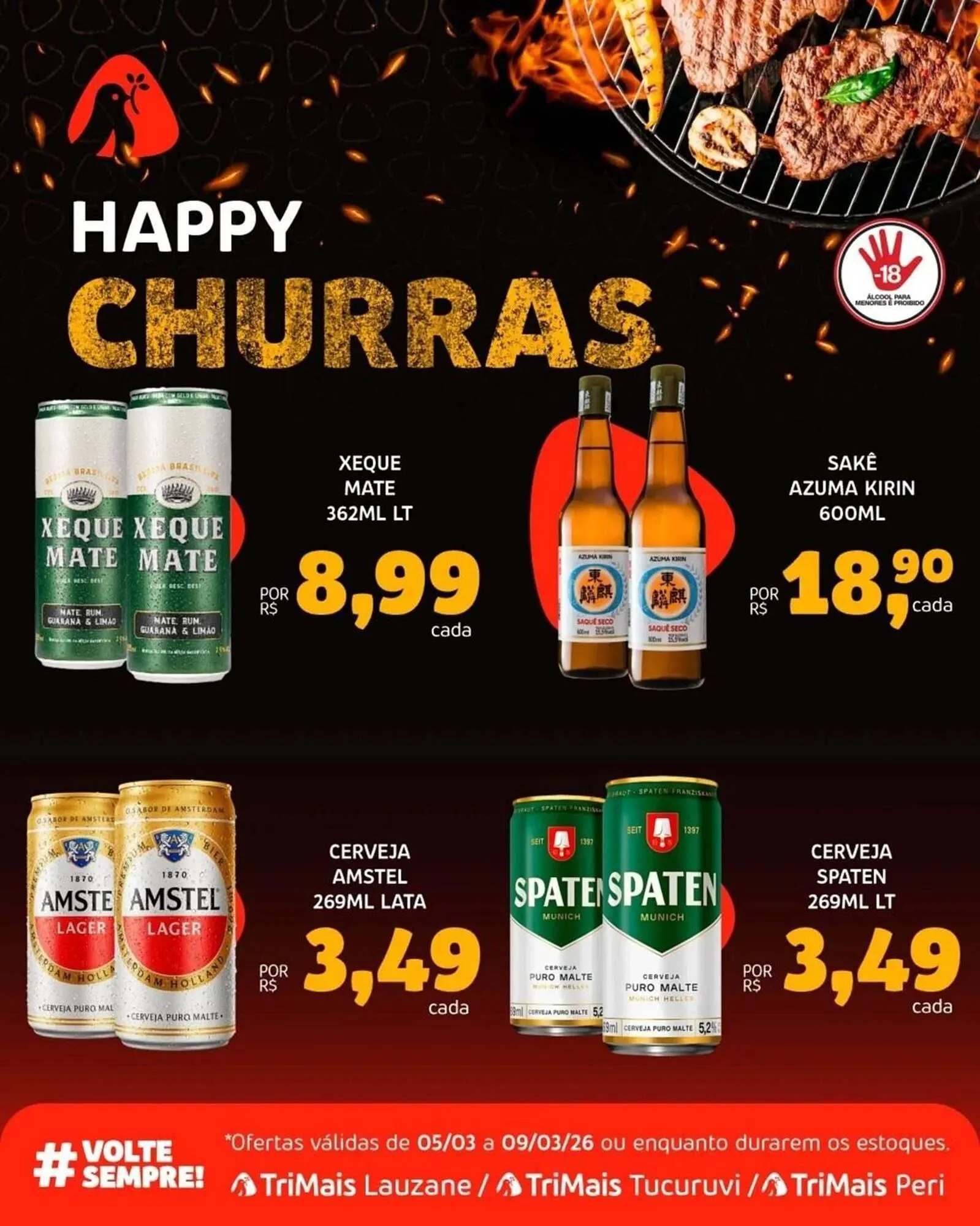 Encarte de Catálogo Trimais Supermercado 5 de março até 9 de março 2026 - Pagina 6