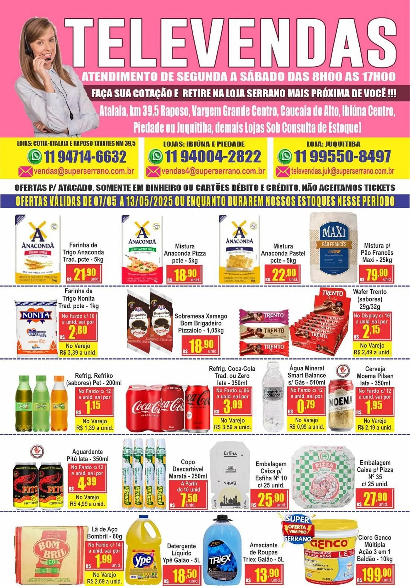 Encarte de Catálogo Serrano Supermercado 9 de maio até 13 de maio 2025 - Pagina 2