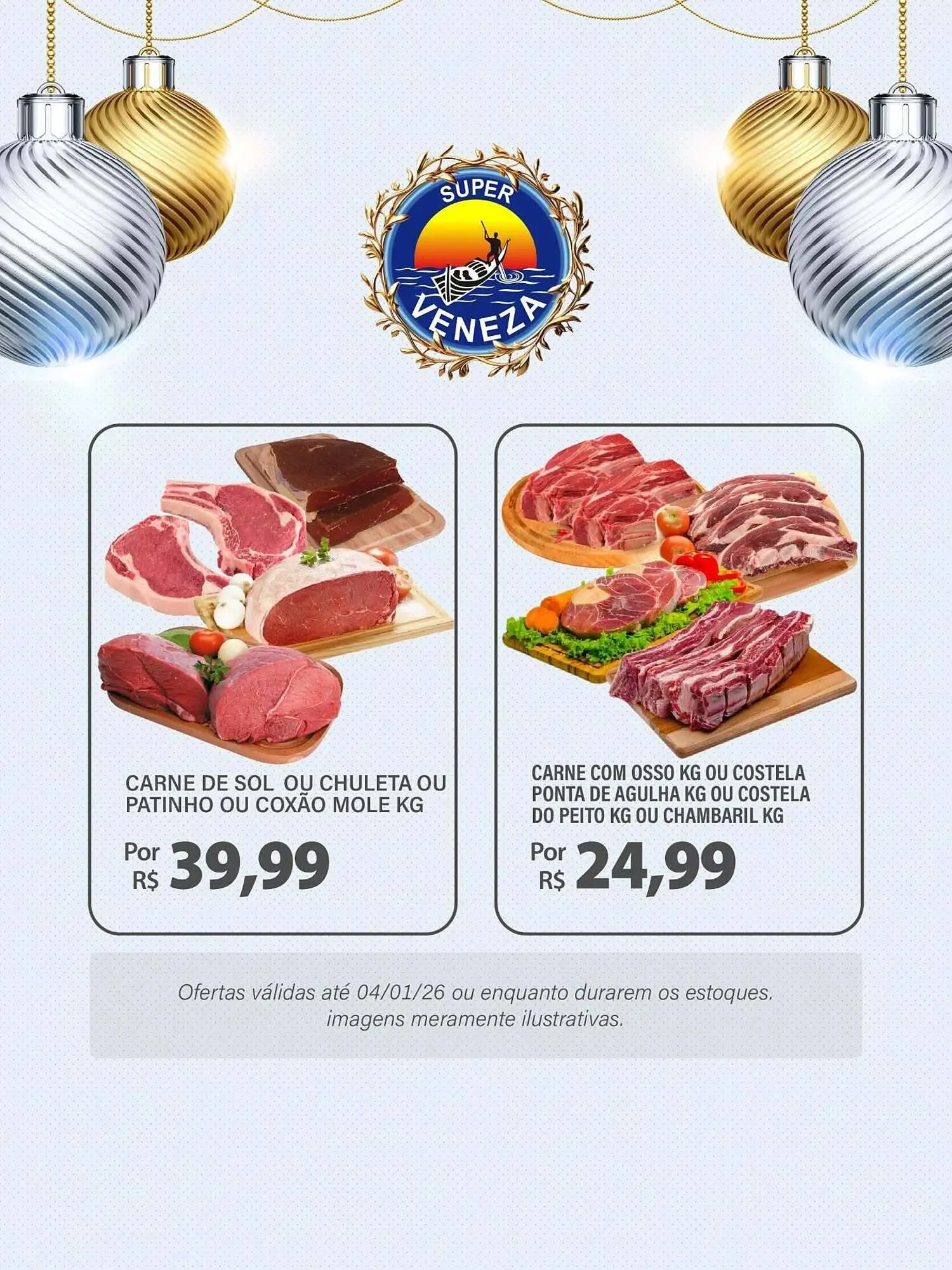 Encarte de Catálogo Super Veneza 2 de janeiro até 4 de janeiro 2026 - Pagina 1
