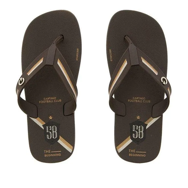 Chinelo Infantil Cartago Detroit Marrom