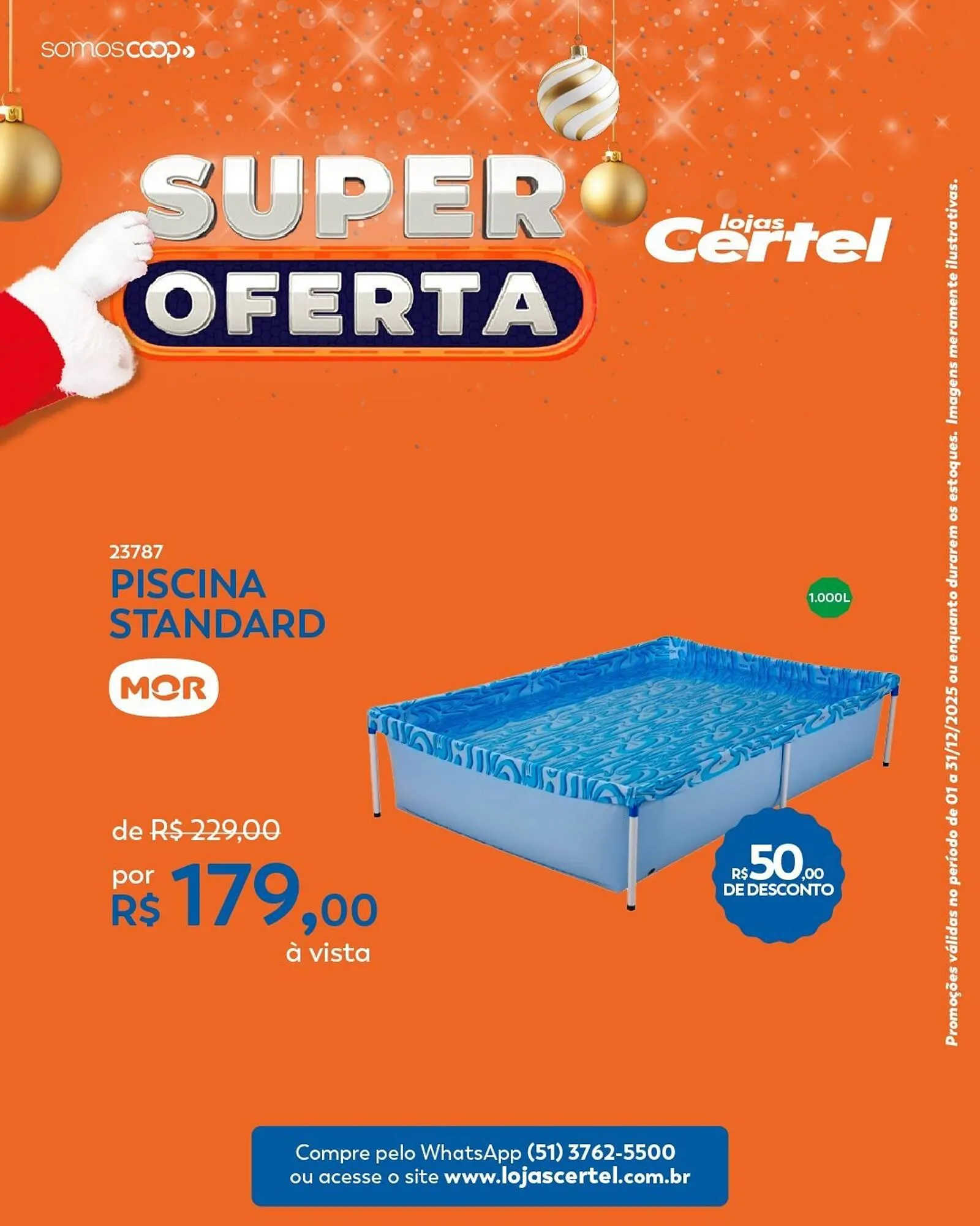 Encarte de Folheto Lojas Certel 5 de dezembro até 31 de dezembro 2025 - Pagina 5