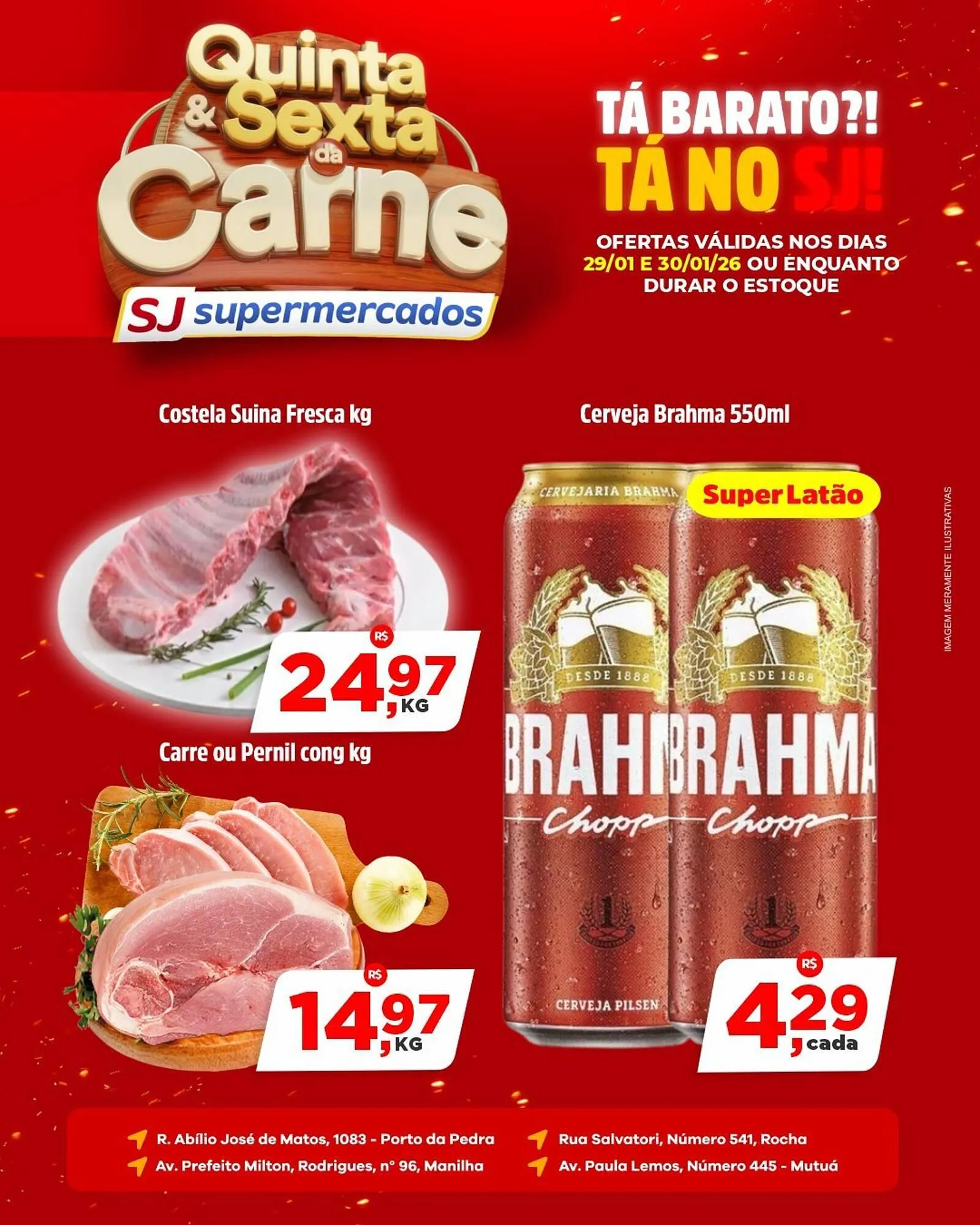 Encarte de Encarte Sj Supermercados 29 de janeiro até 30 de janeiro 2026 - Pagina 3