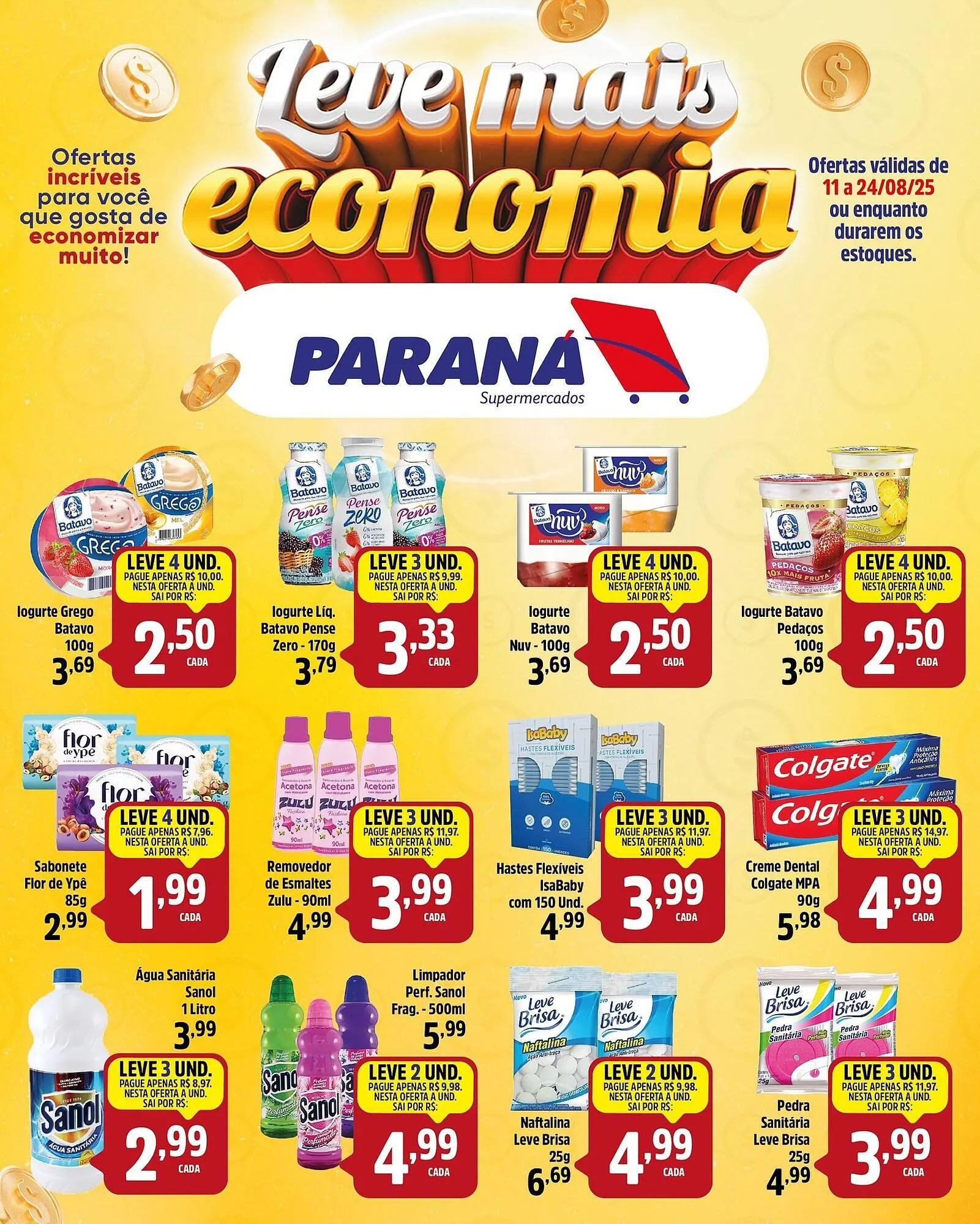Encarte de Catálogo Supermercado Paraná 11 de agosto até 24 de agosto 2025 - Pagina 2