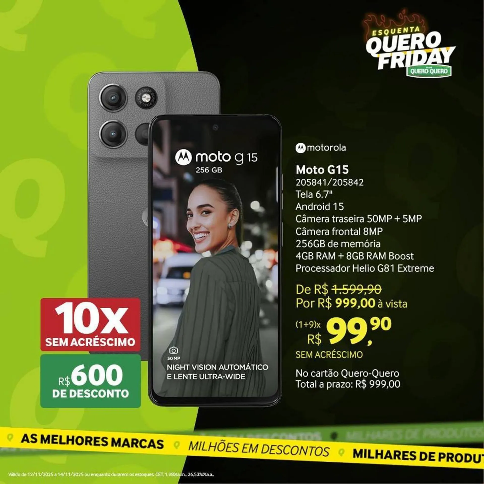 Encarte de Folheto Quero Quero 12 de novembro até 14 de novembro 2025 - Pagina 1