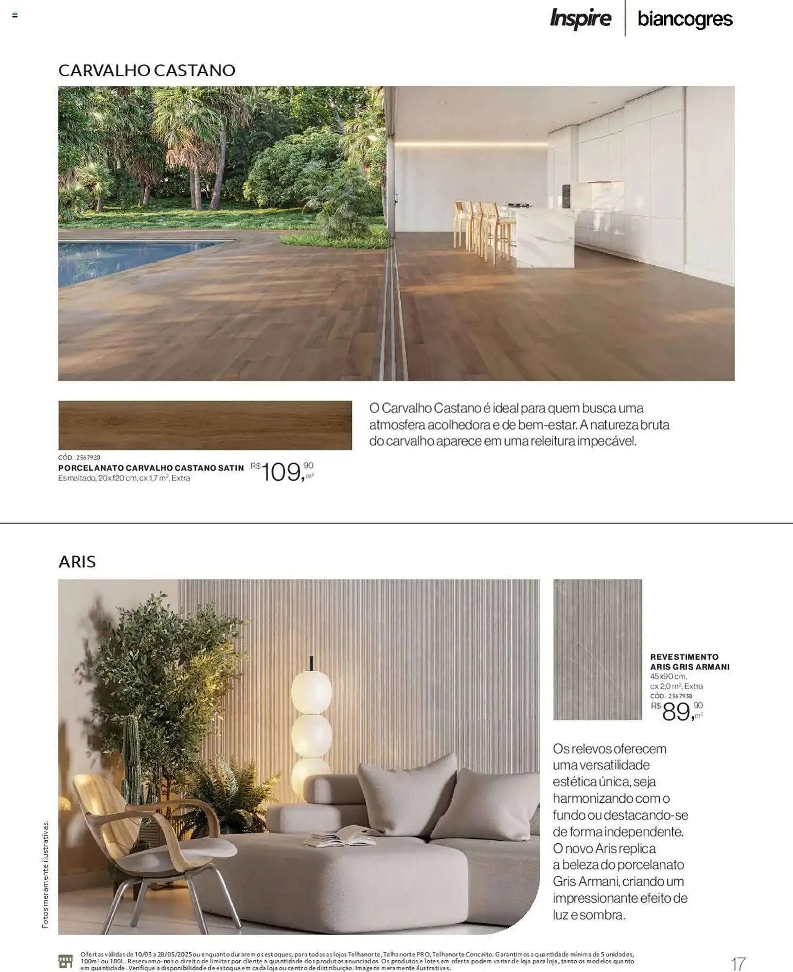 Encarte de Catálogo Telhanorte 10 de março até 28 de maio 2025 - Pagina 17
