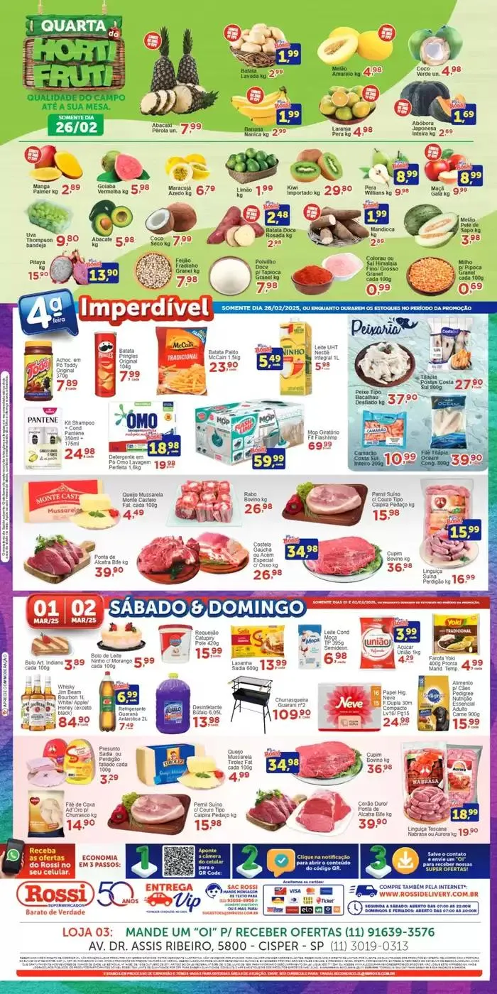 Encarte de Ofertas especiais para você 26 de fevereiro até 4 de março 2025 - Pagina 4
