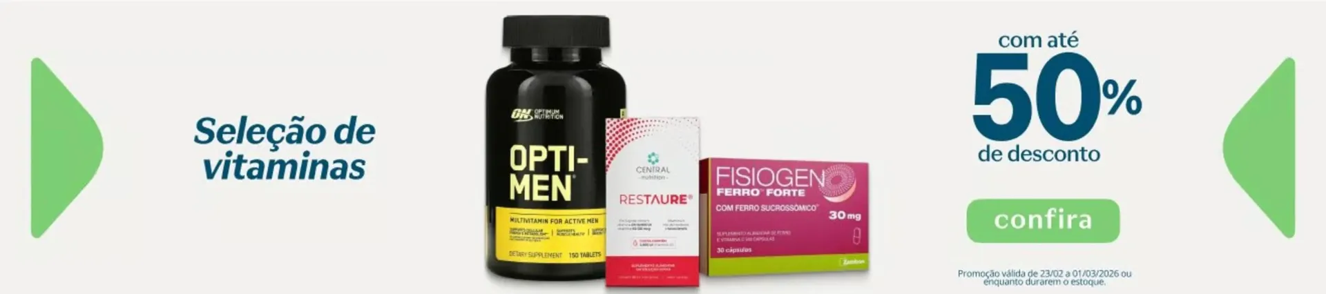 Encarte de Encarte Droga Raia 26 de fevereiro até 1 de março 2026 - Pagina 9