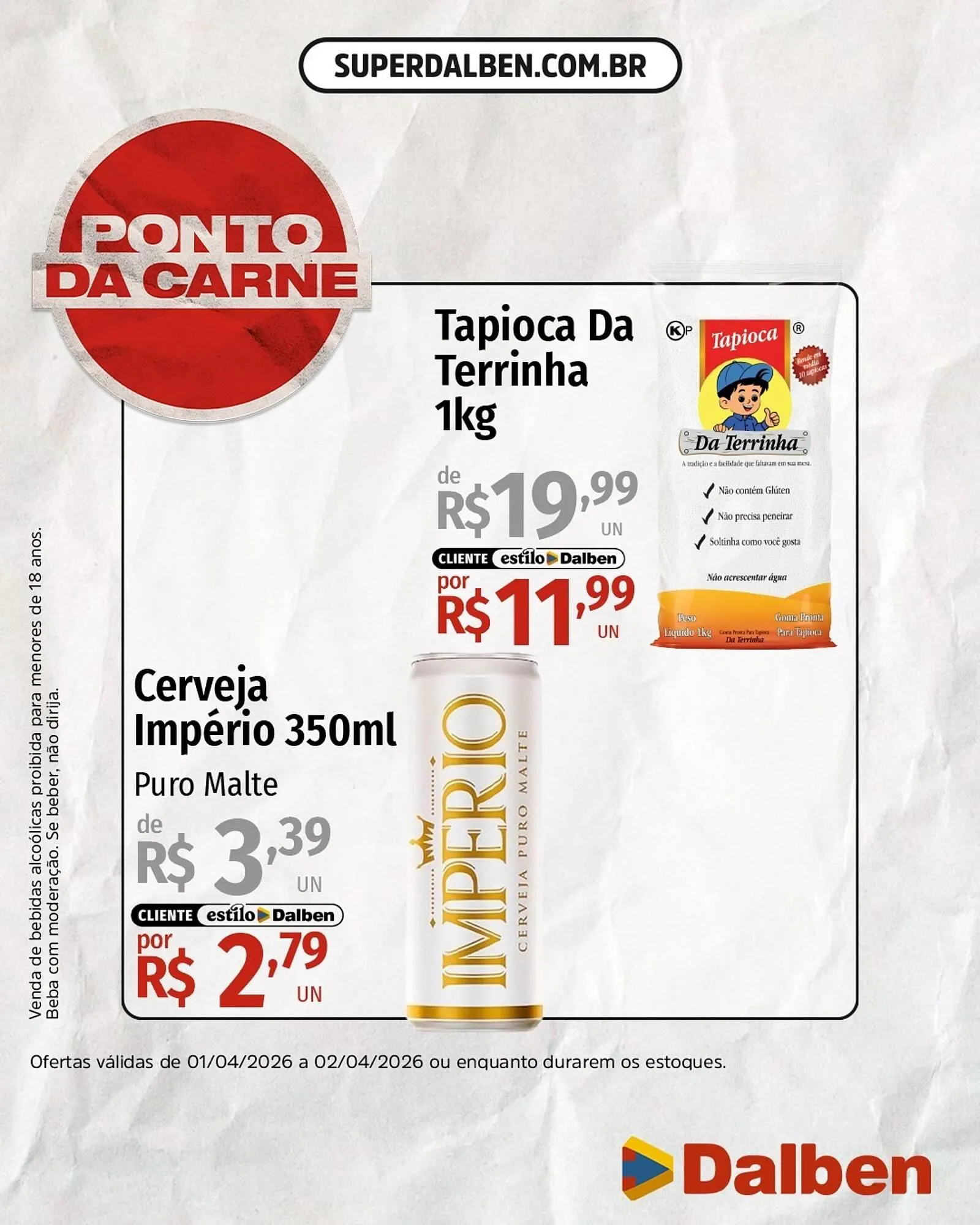 Encarte de Catálogo Supermercado Dalben 1 de abril até 2 de abril 2026 - Pagina 5